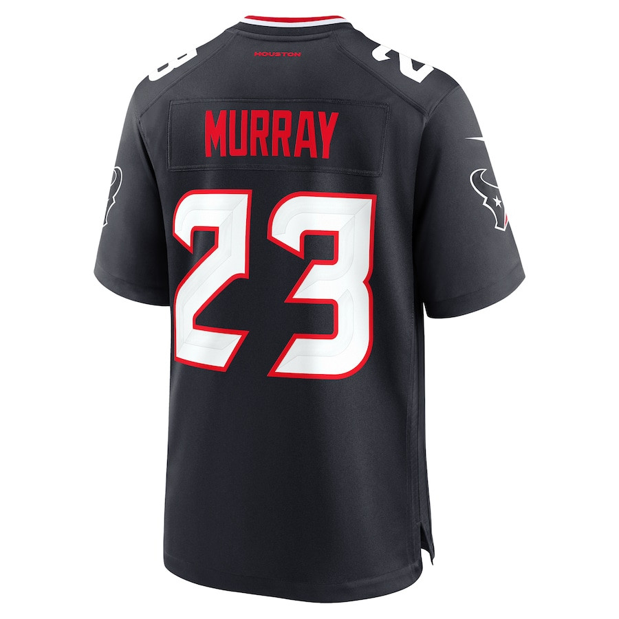 Eric Murray 23 Houston Texans Team Game Navy NFL Jersey Men's