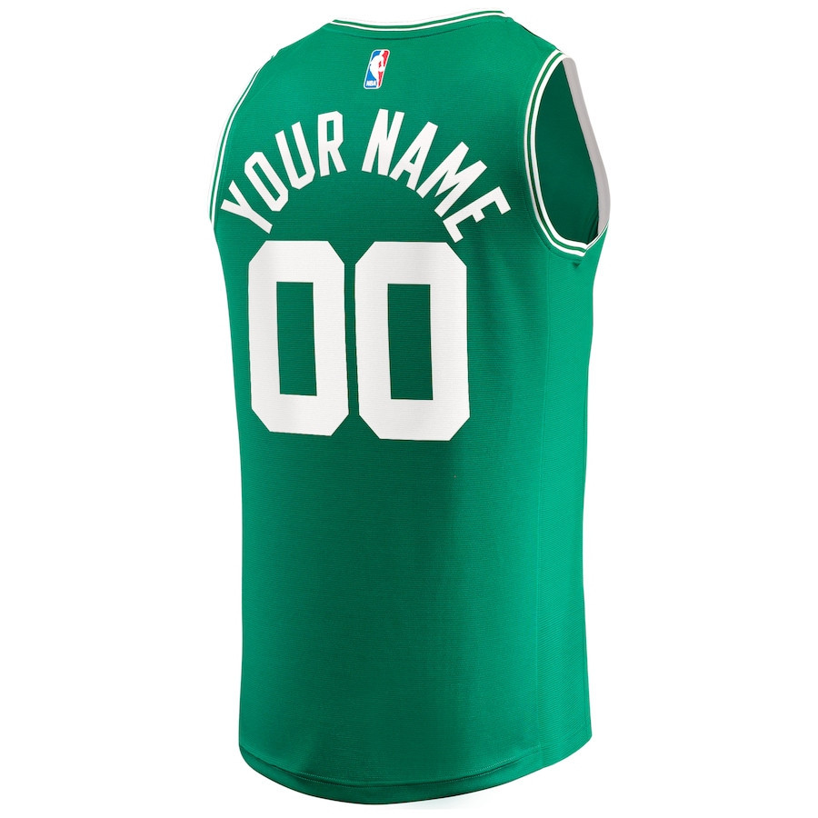 Boston Celtics 2024 FINALS CHAMPIONS Custom Kelly Green Icon Edition NBA Jersey Men's