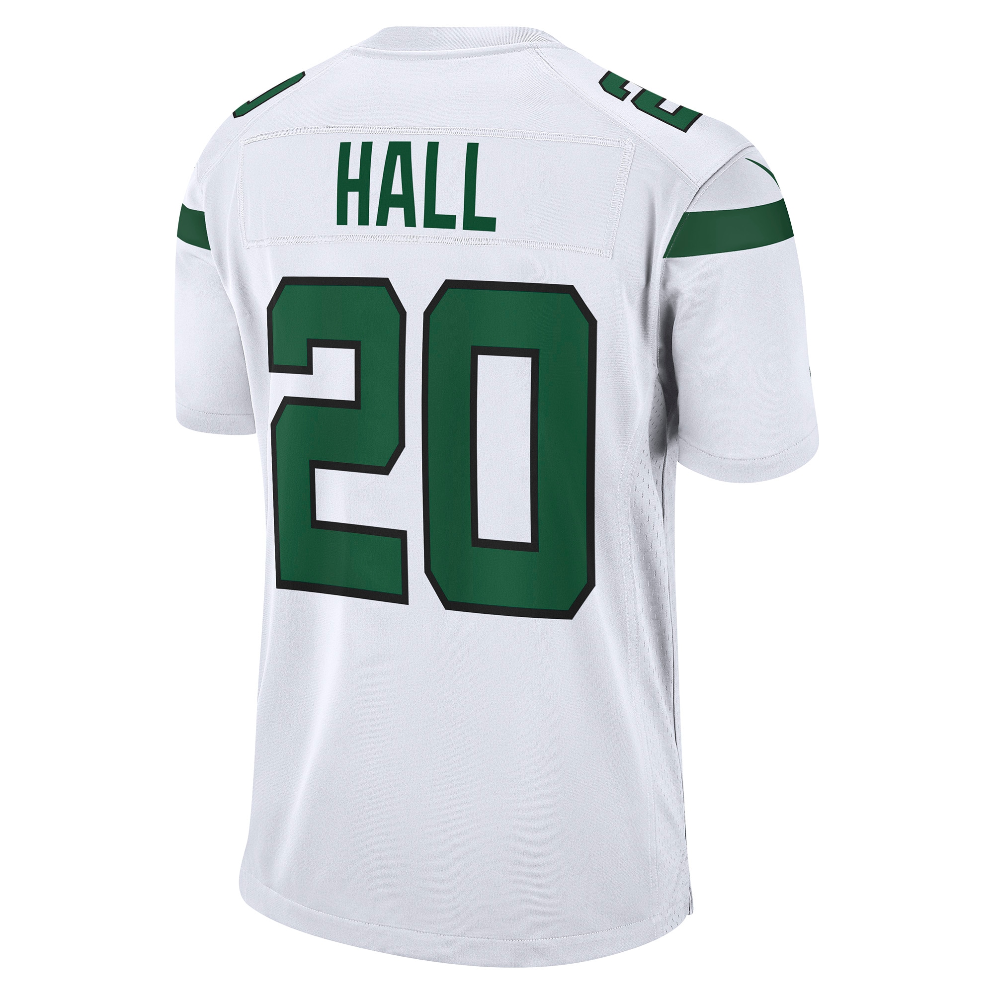 New York Jets Breece Hall White Away Game Player NFL Jersey Men's