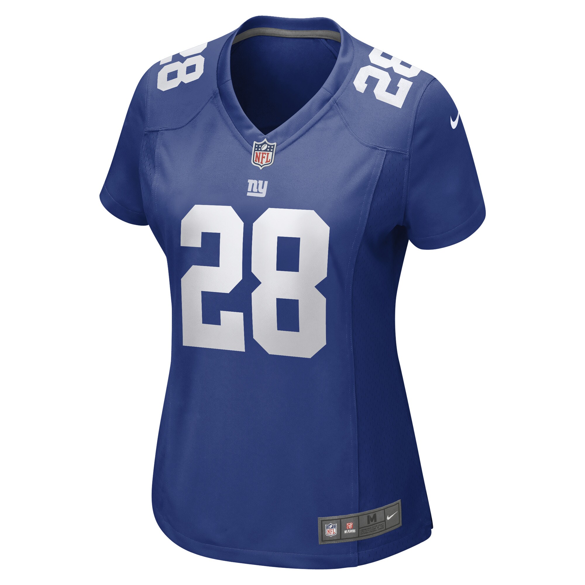 New York Giants Cor'Dale Flott Royal Game Player NFL Jersey Women's