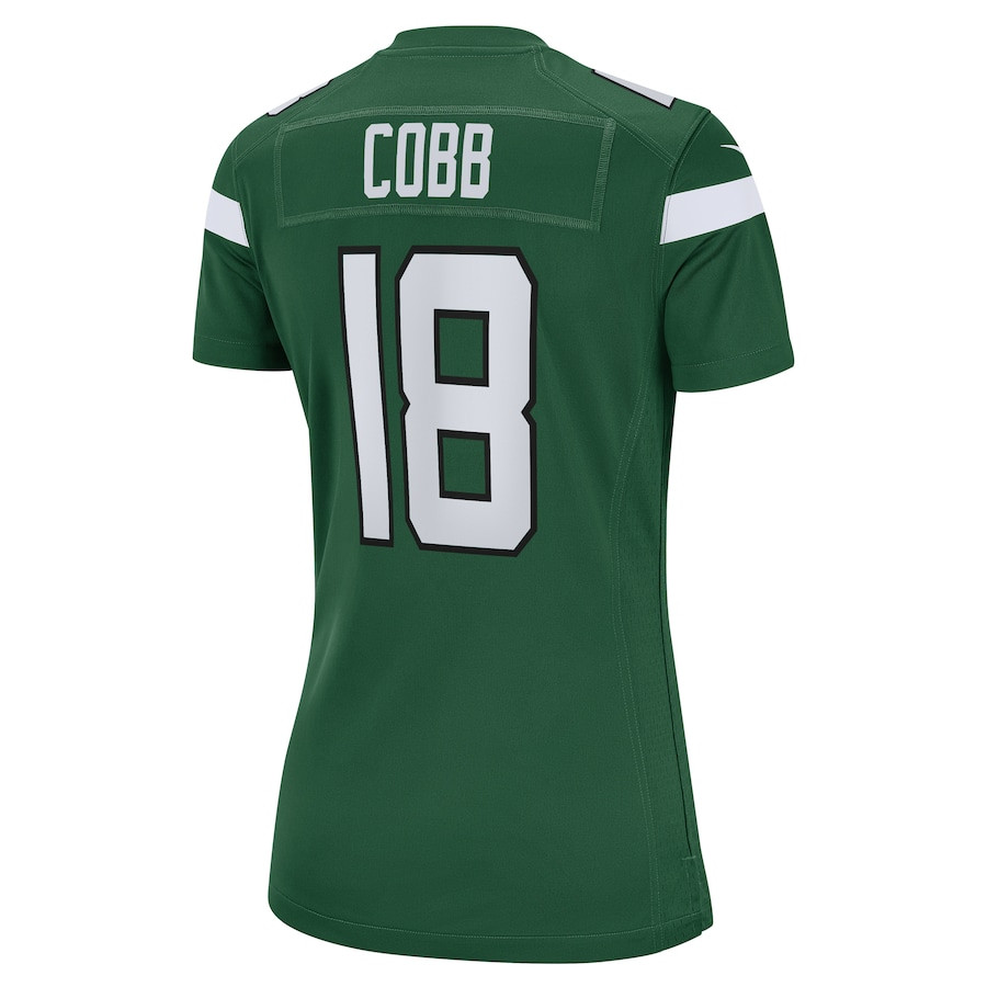Randall Cobb 18 New York Jets Game Gotham Green NFL Jersey Women's