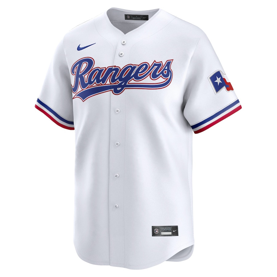 Evan Carter 32 Texas Rangers Home Limited White MLB Jersey Men's