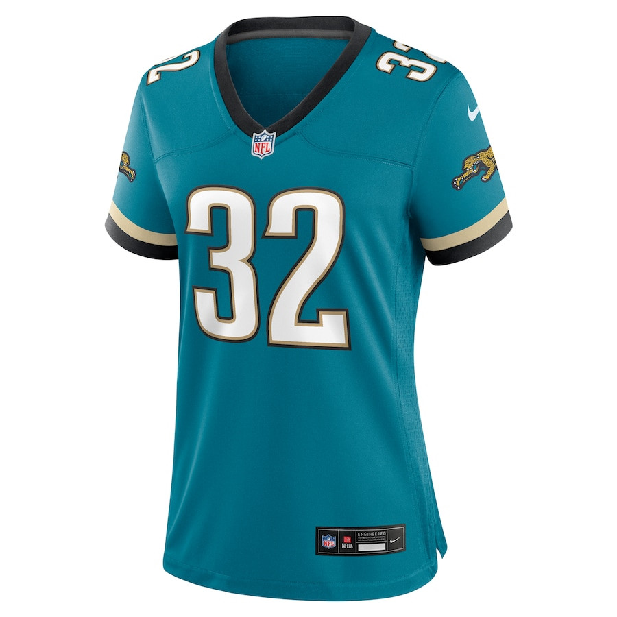 Maurice Jones-Drew 32 Jacksonville Jaguars Prowler Throwback Retired Player Game Teal NFL Jersey Women's