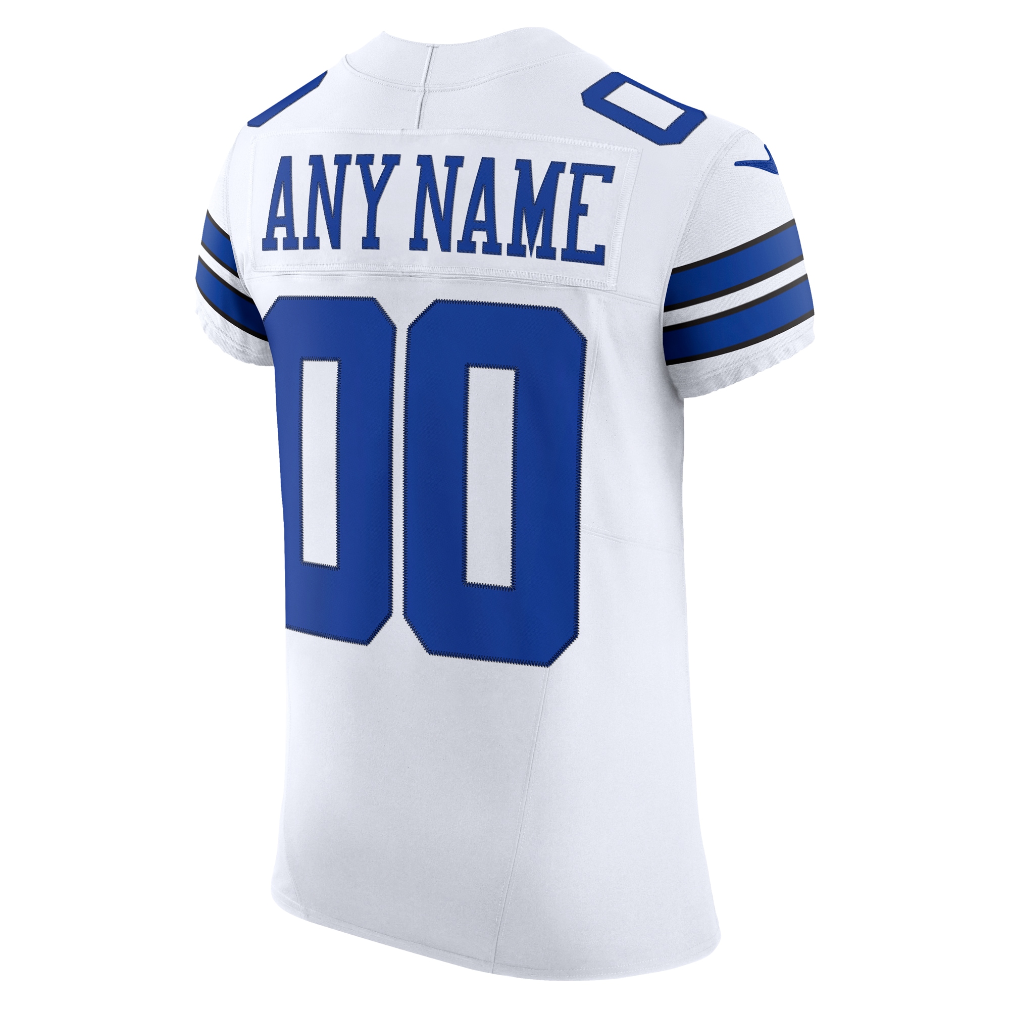 Dallas Cowboys White Vapor F.U.S.E. Elite Custom NFL Jersey Men's