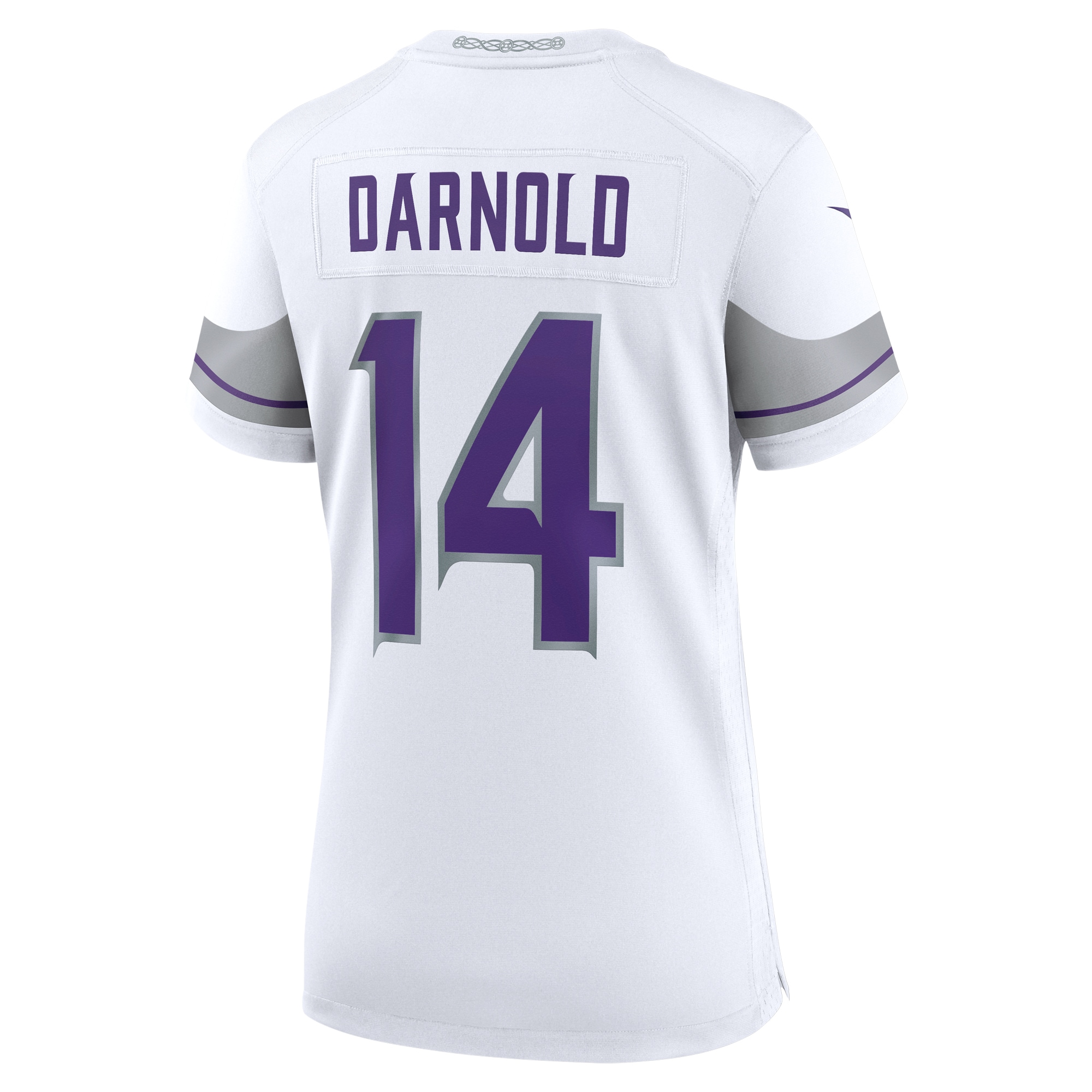 Minnesota Vikings Sam Darnold White Alternate Game Player NFL Jersey Women's