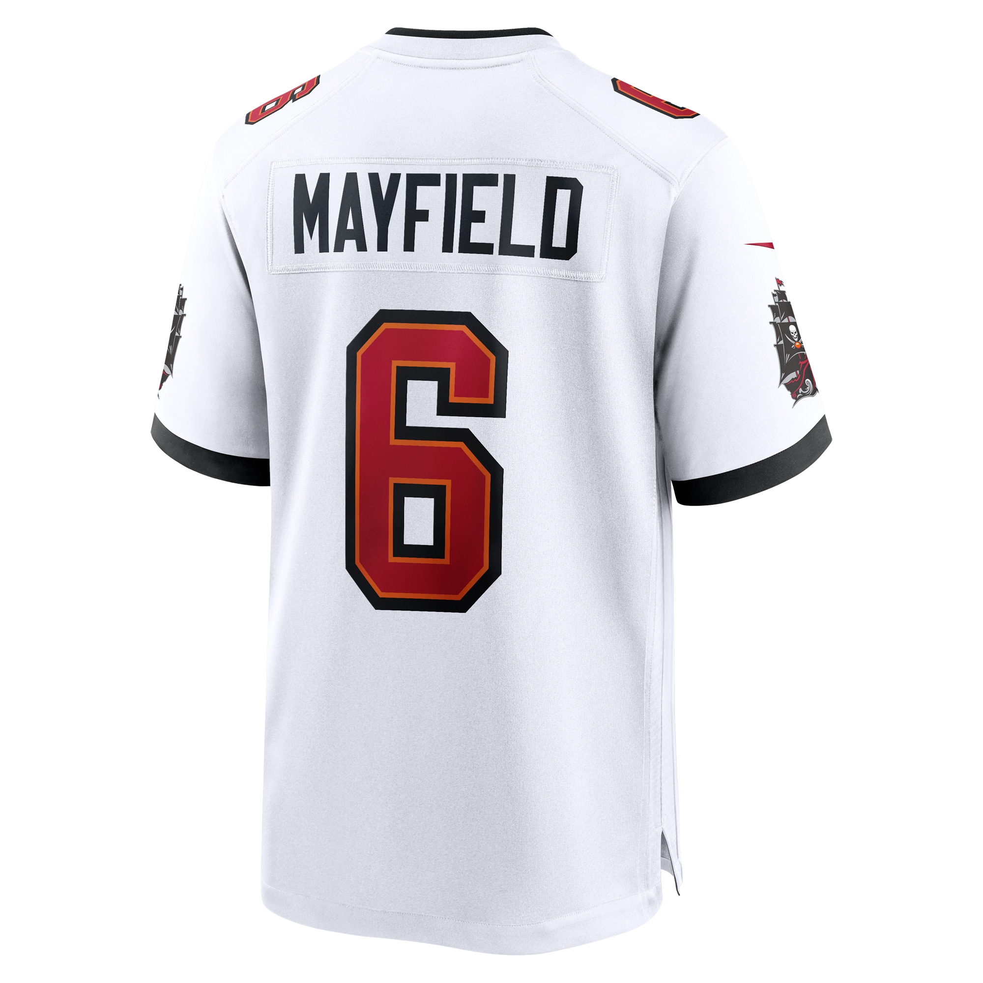 Tampa Bay Buccaneers Baker Mayfield White Away Game NFL Jersey Men's