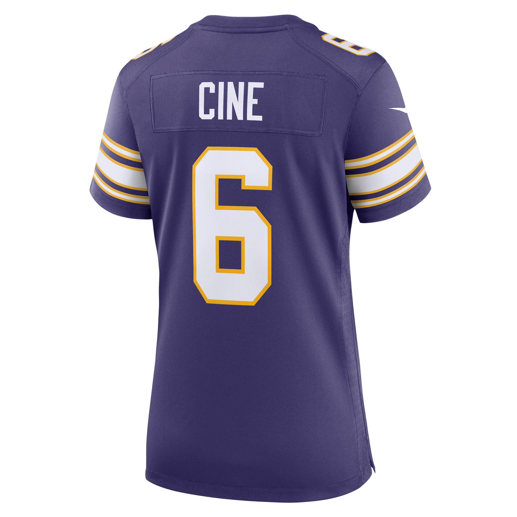 Minnesota Vikings Lewis Cine Purple Classic Player Game NFL Jersey Women's