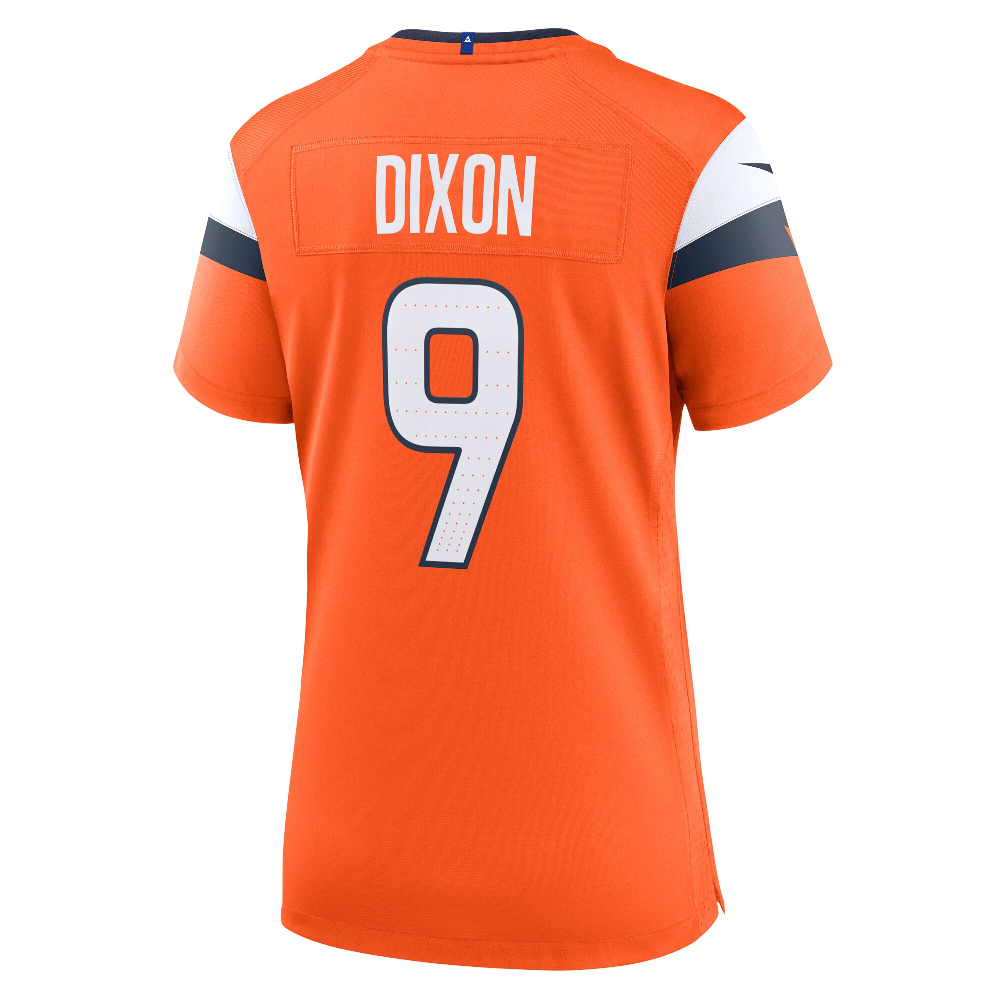 Denver Broncos Riley Dixon Orange Team Game NFL Jersey Women's