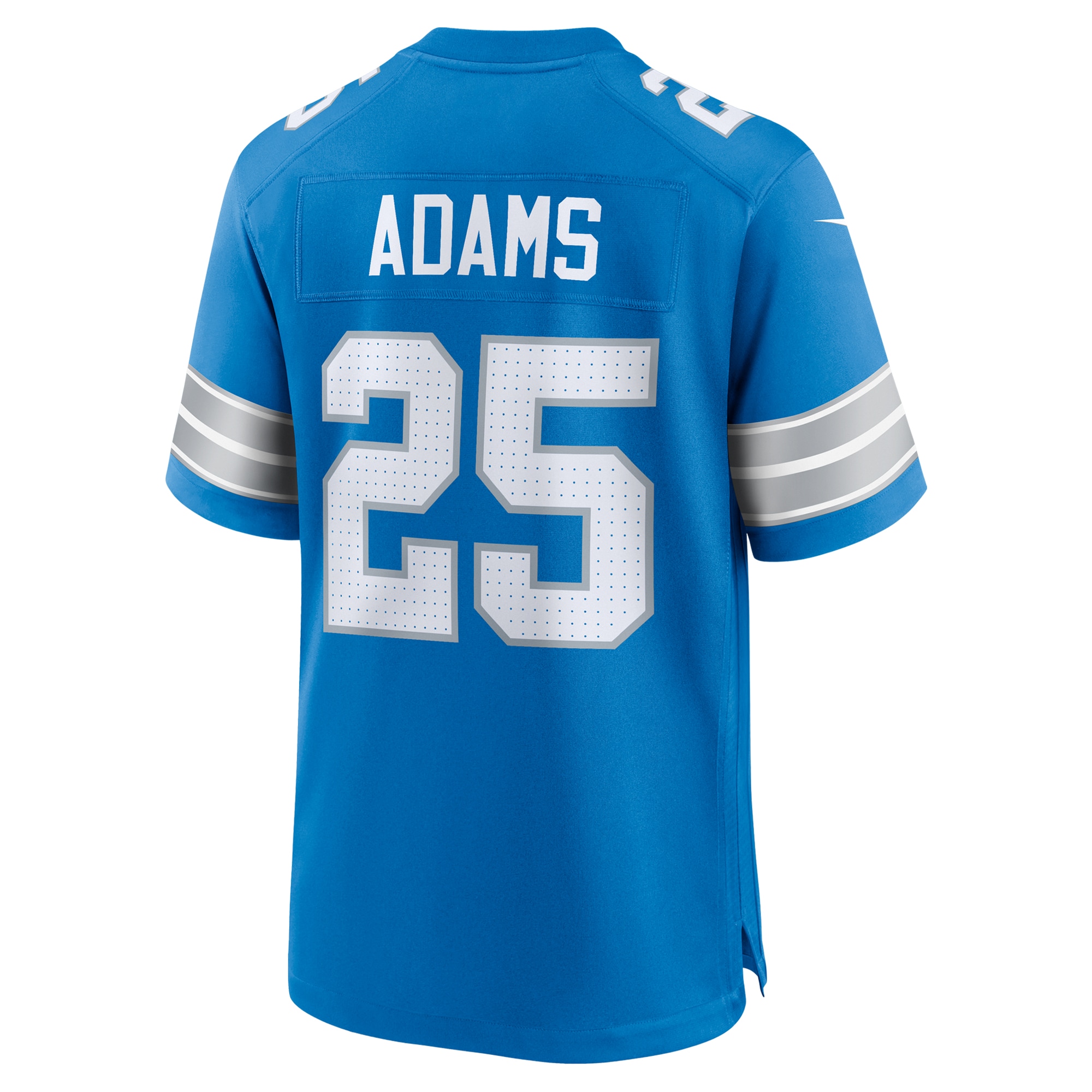 Detroit Lions Jamal Adams Blue Team Game NFL Jersey Men's