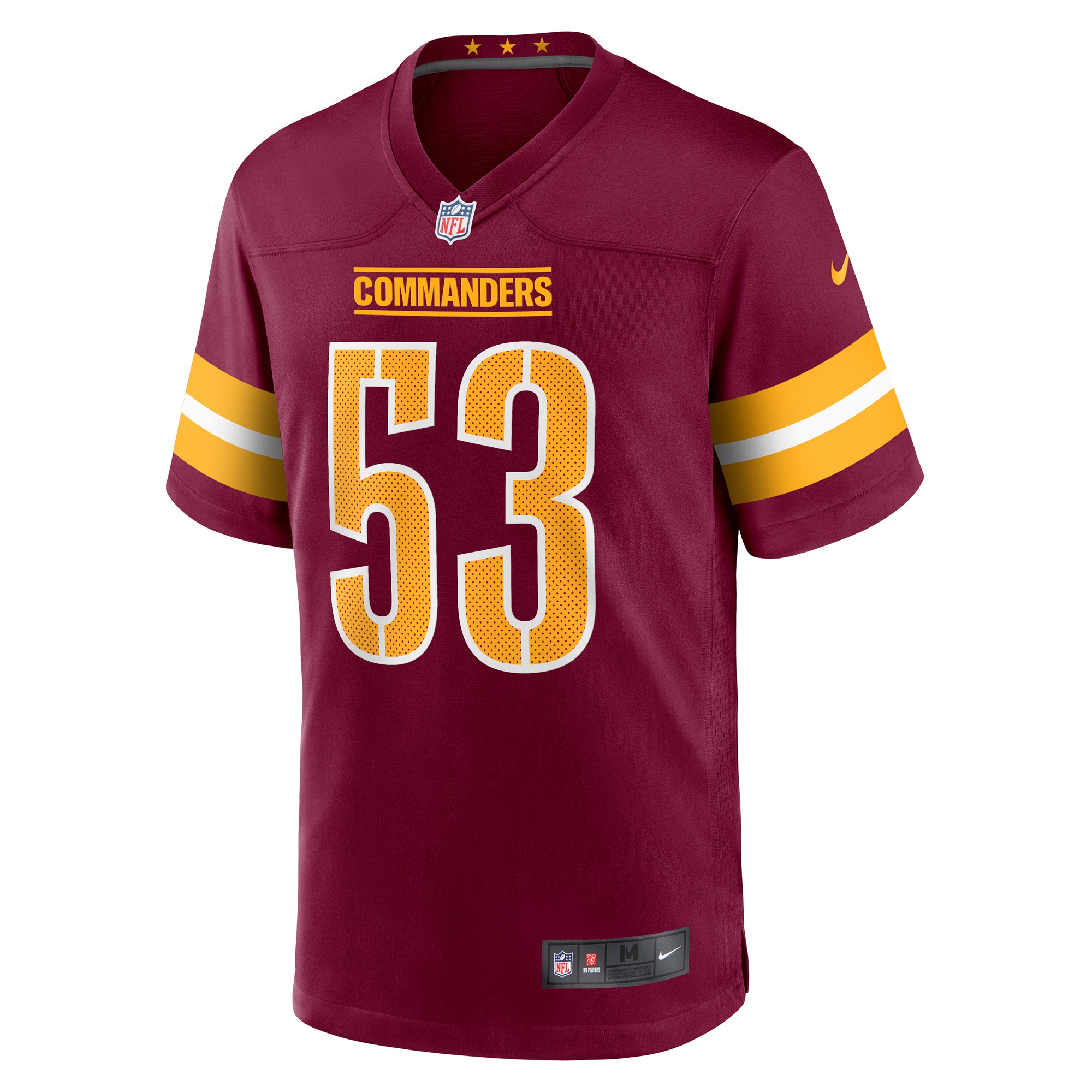 Washington Commanders Ricky Stromberg Burgundy Team Game NFL Jersey Men's
