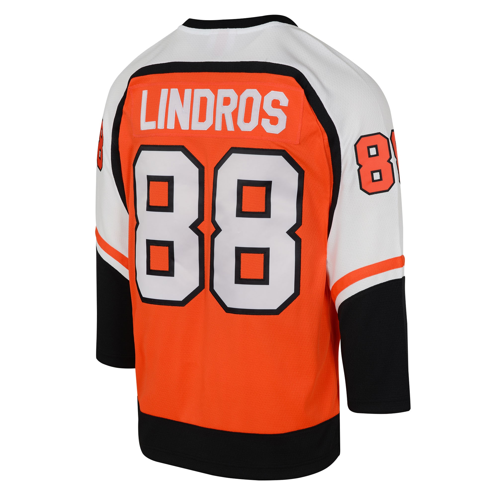 Philadelphia Flyers Eric Lindros Outerstuff Orange Power Play 2.0 Player with Captain Patch NHL Jersey Youth