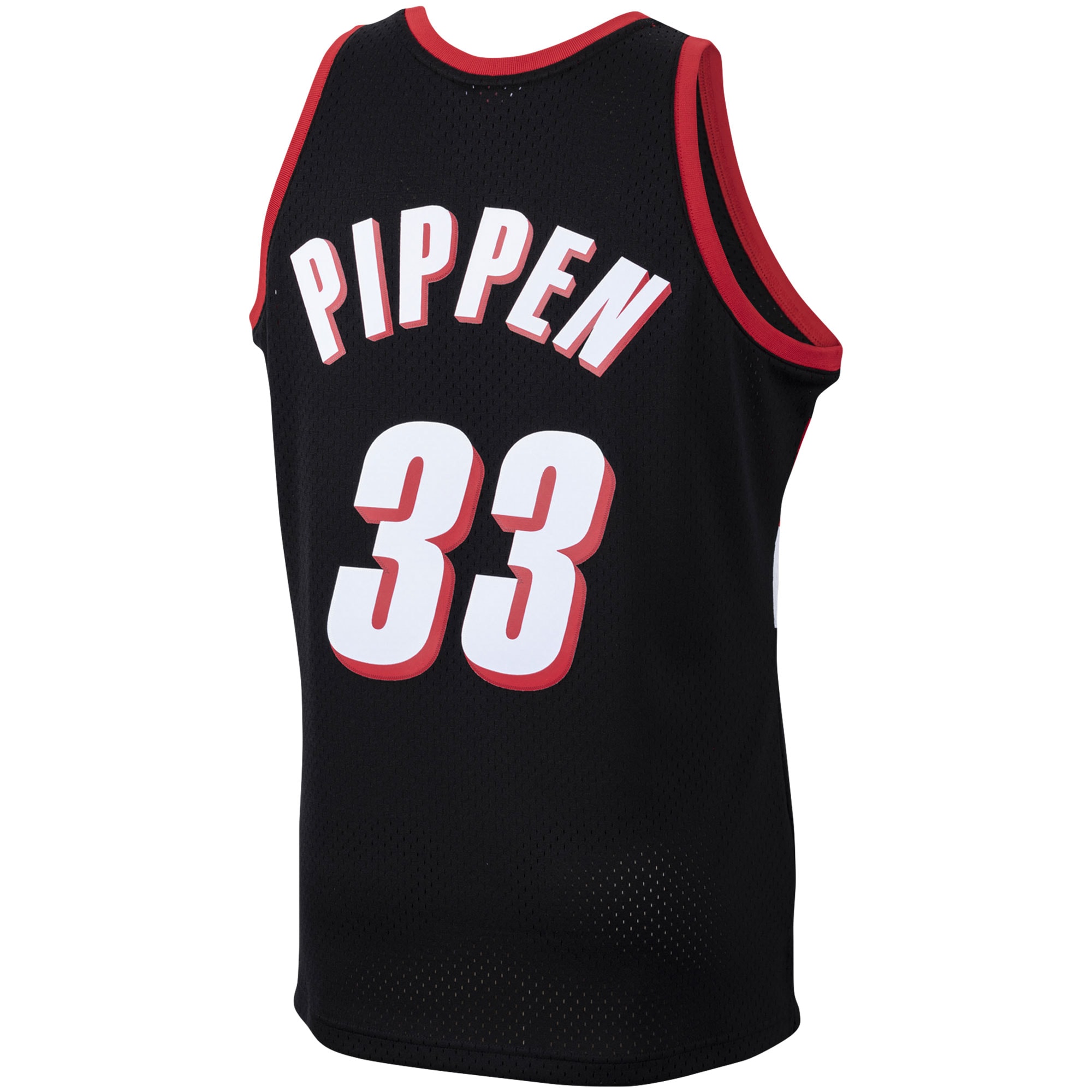 Mitchell Ness Scottie Pippen Black Portland Trail Blazers 1999-00 Hardwood Classics Swingman NBA Jersey Men's