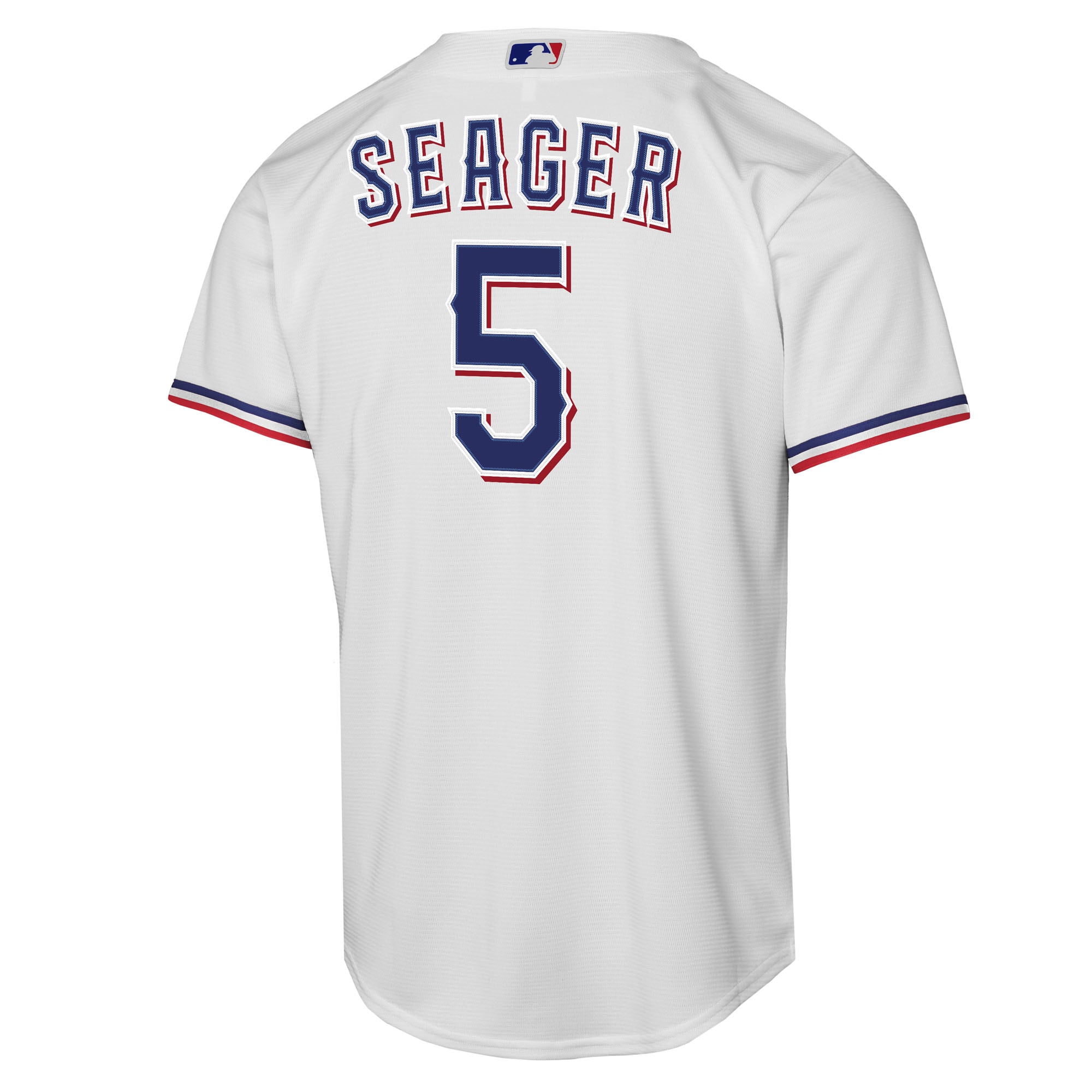 Texas Rangers Corey Seager White Home Player MLB Jersey Youth