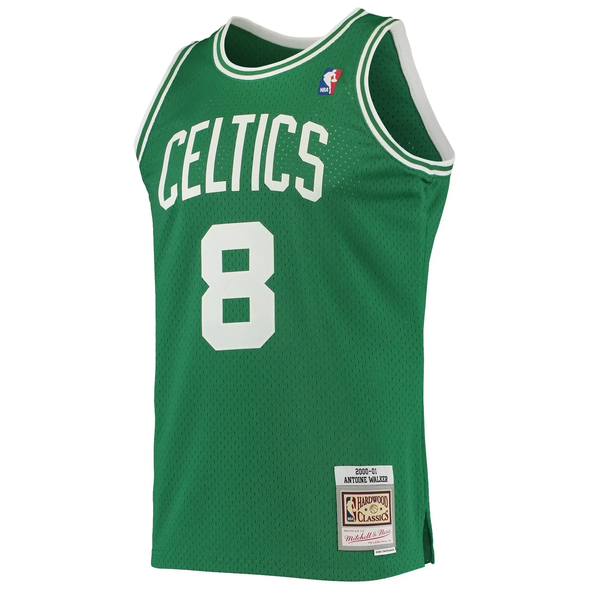 Antoine Walker Boston Celtics Mitchell Ness Hardwood Classics Swingman Kelly Green NBA Jersey Men's