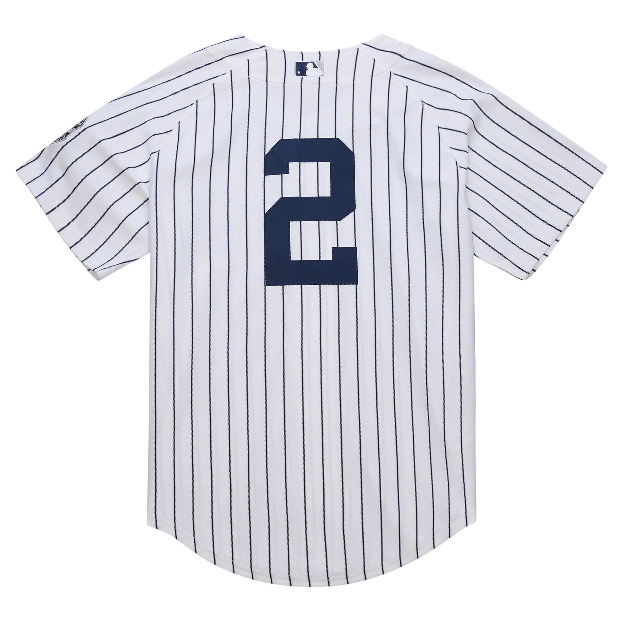 New York Yankees Derek Jeter Mitchell Ness White 2014 Cooperstown Collection Throwback MLB Jersey Men's