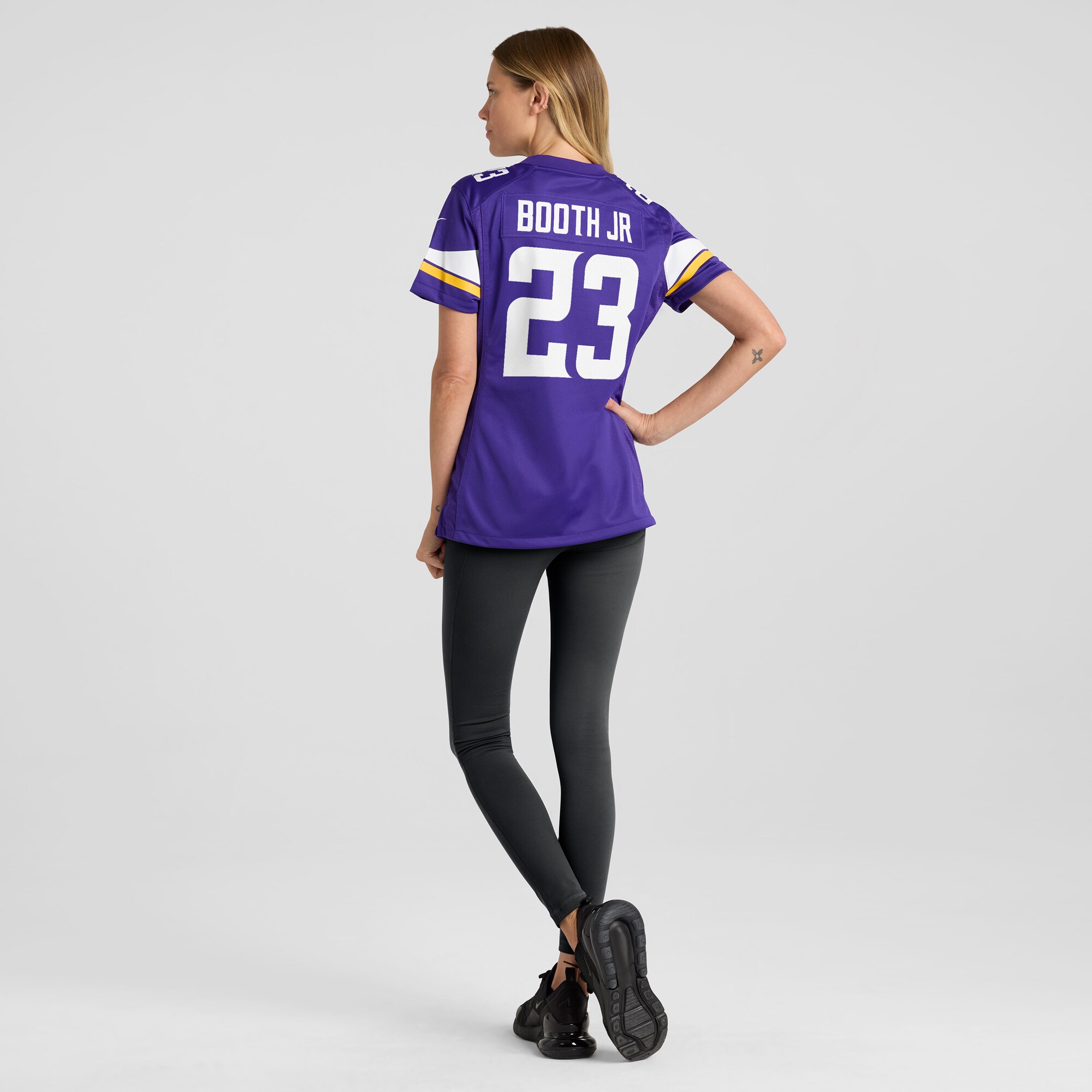 Minnesota Vikings Andrew Booth Jr. Purple Player Game NFL Jersey Women's