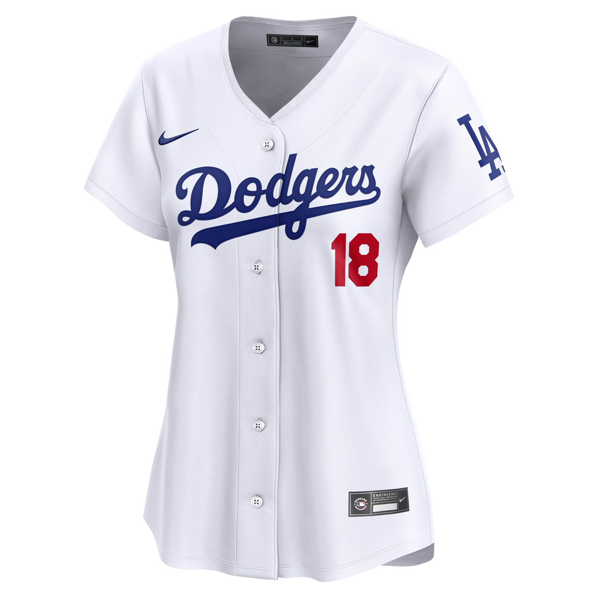 Los Angeles Dodgers Yoshinobu Yamamoto White Home Limited Player MLB Jersey Women's