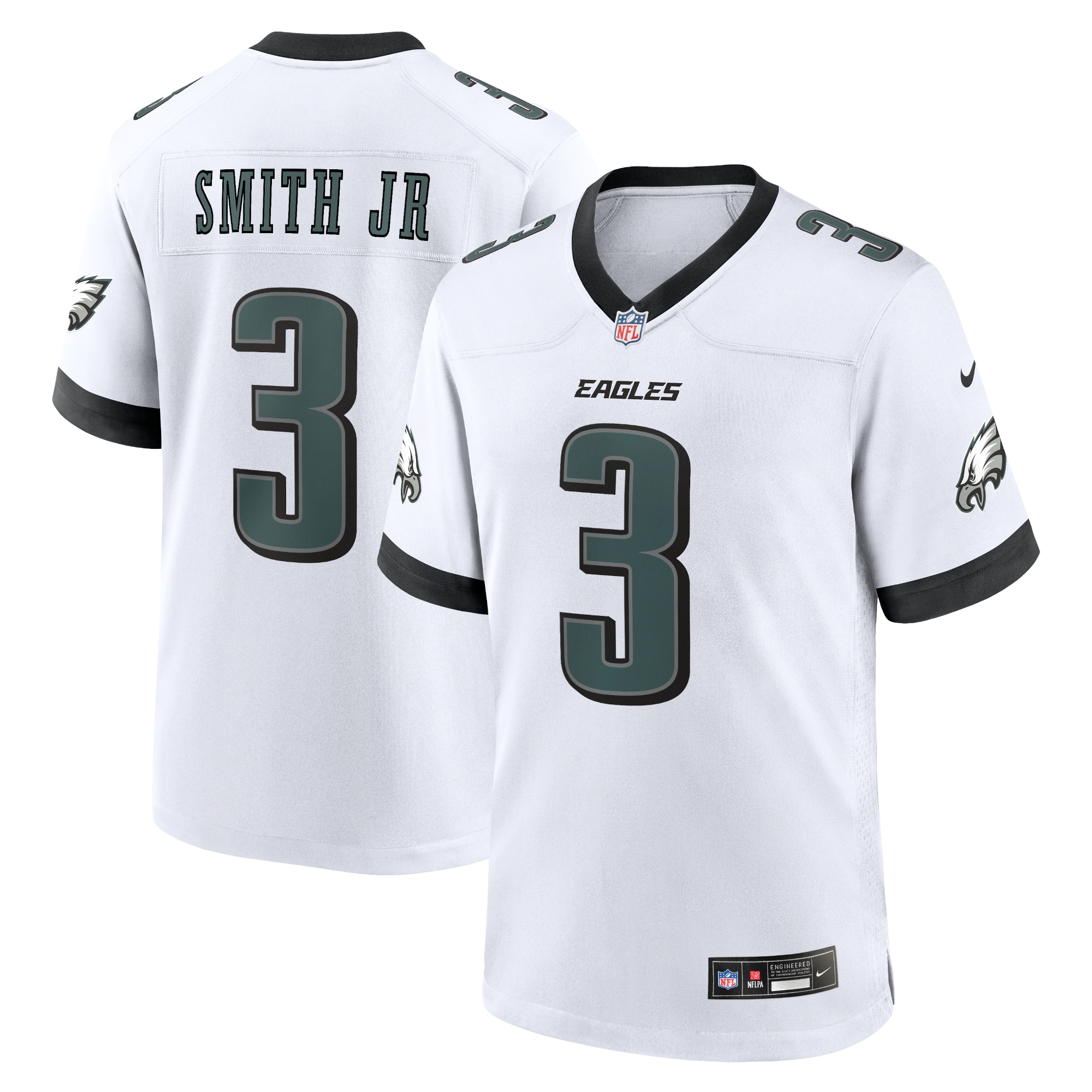 Philadelphia Eagles Nolan Smith White White Game NFL Jersey Men's