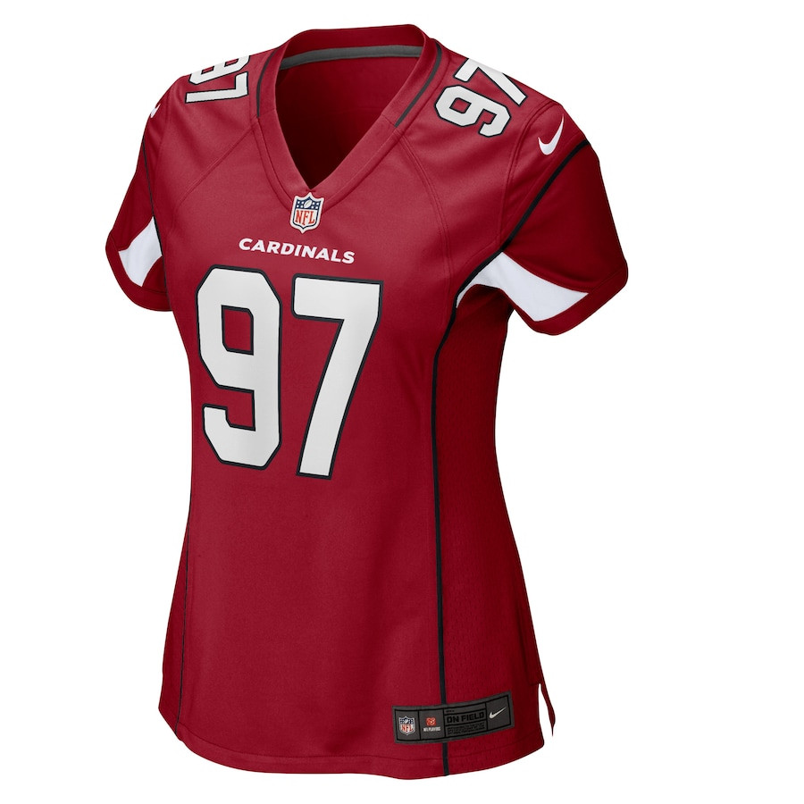 Cameron Thomas 97 Arizona Cardinals Game Cardinal NFL Jersey Women's