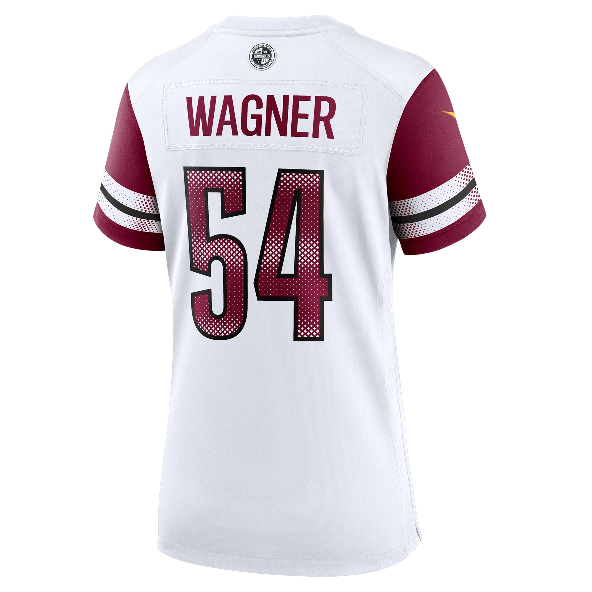 Washington Commanders Bobby Wagner White Game NFL Jersey Women's