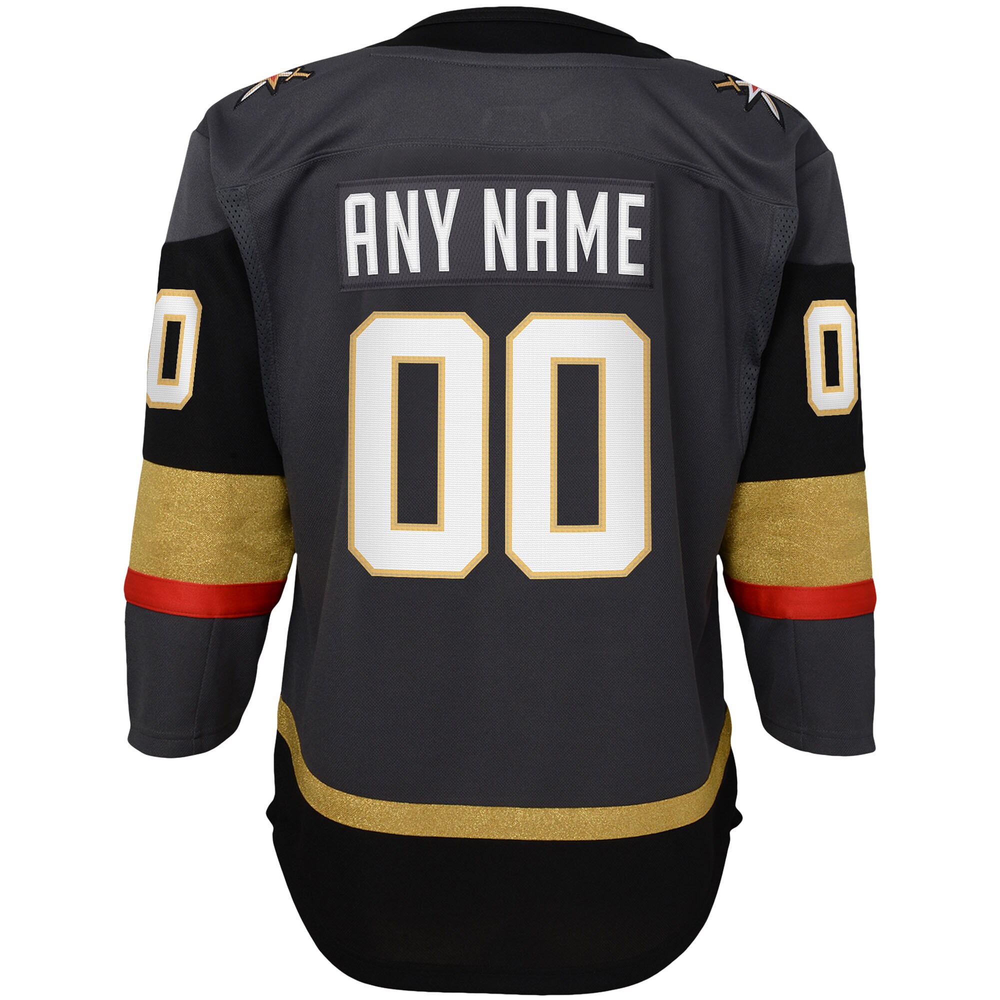 Vegas Golden Knights Gray Alternate Premier Custom NHL Jersey Youth
