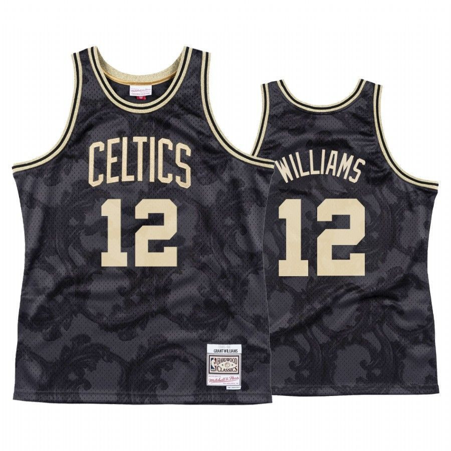 Boston Celtics Grant Williams Black Toile Black NBA Jersey Men's