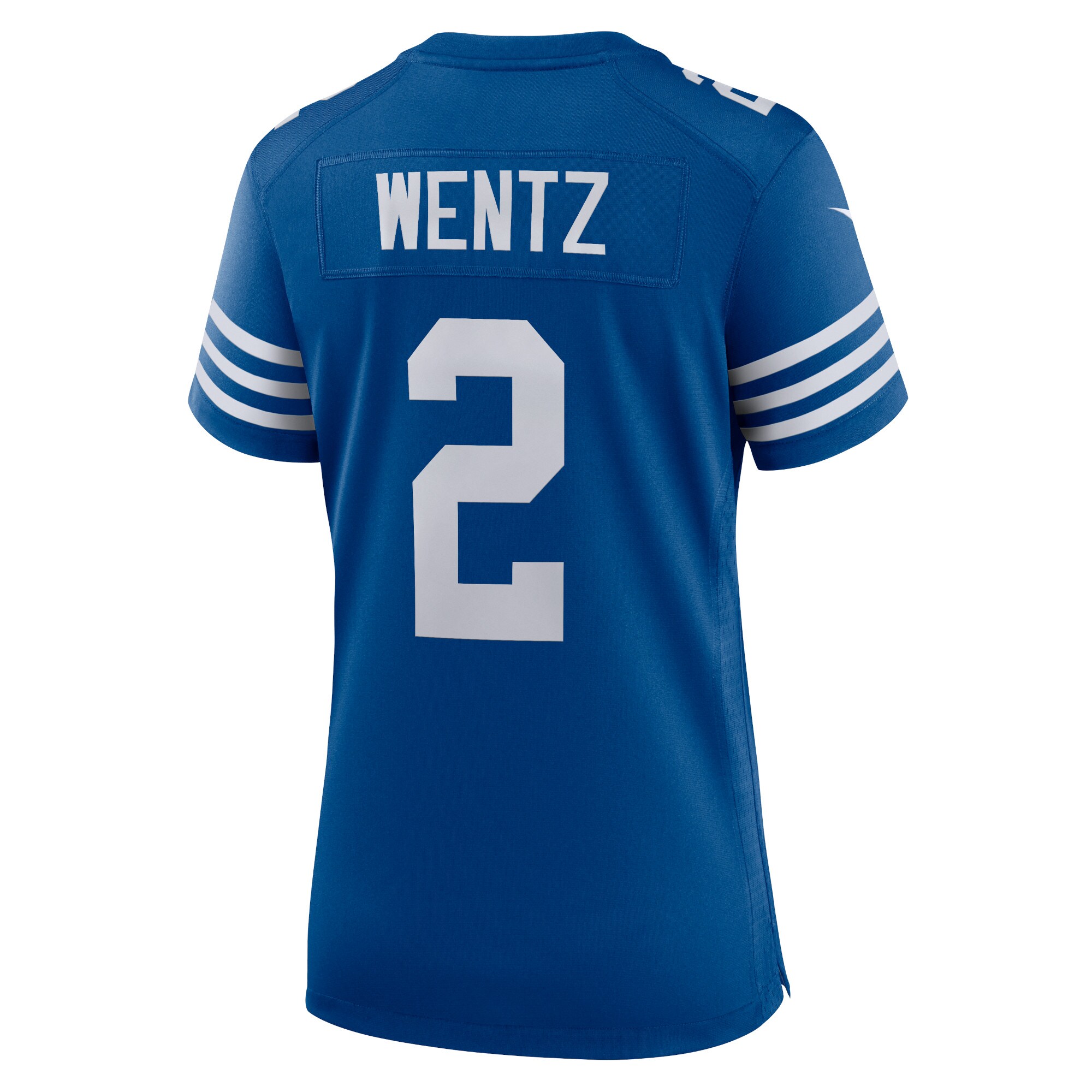 Indianapolis Colts Carson Wentz Royal Alternate Game NFL Jersey Women's
