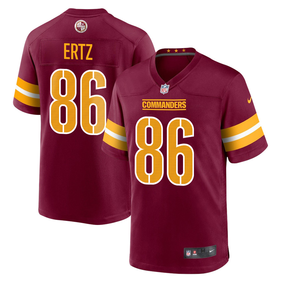 Zach Ertz 86 Washington Commanders Game Burgundy NFL Jersey Men's
