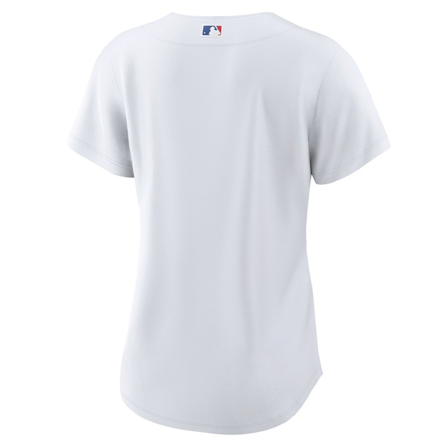 Los Angeles Dodgers Home Blank White MLB Jersey Women's