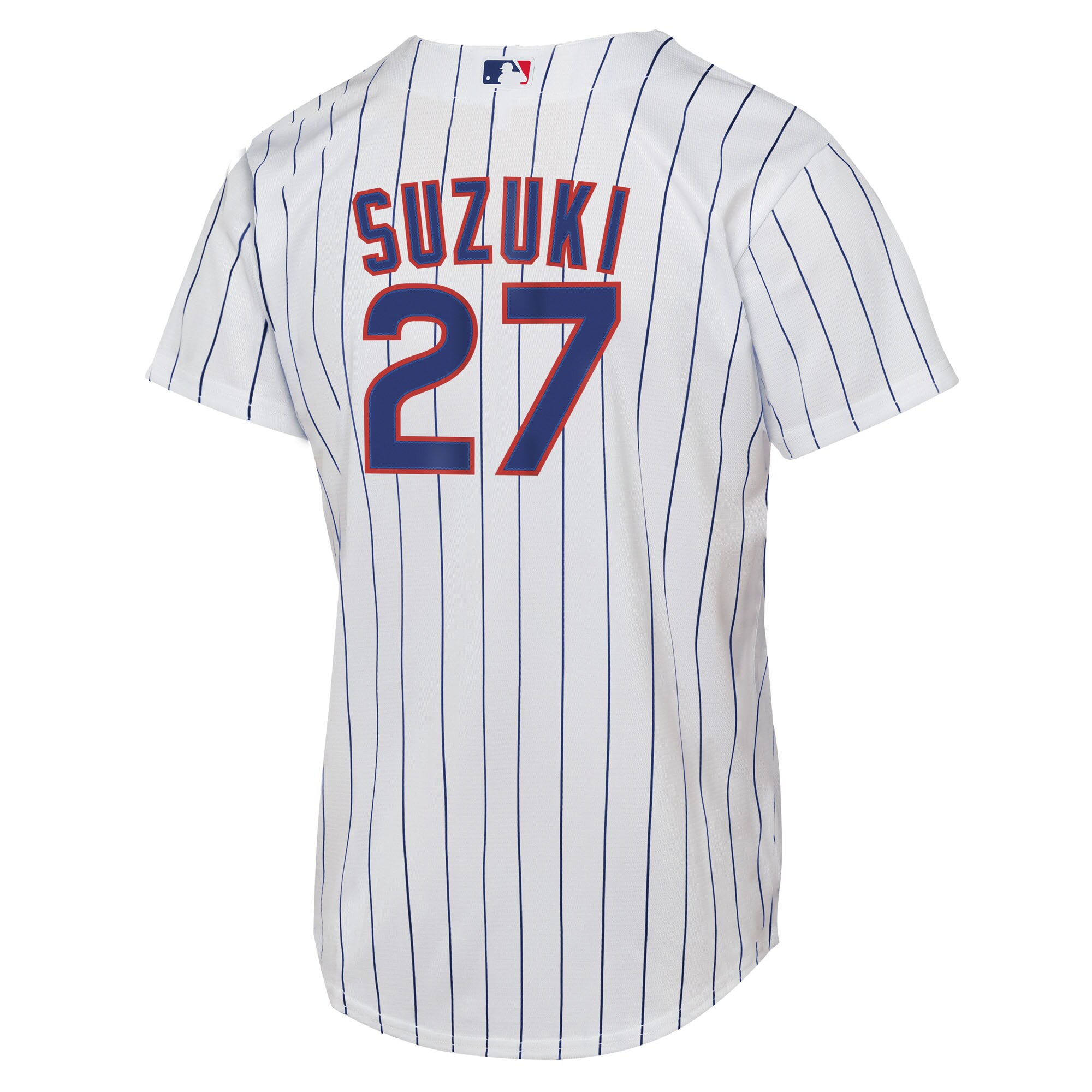 Chicago Cubs Seiya Suzuki White Home Player MLB Jersey Youth