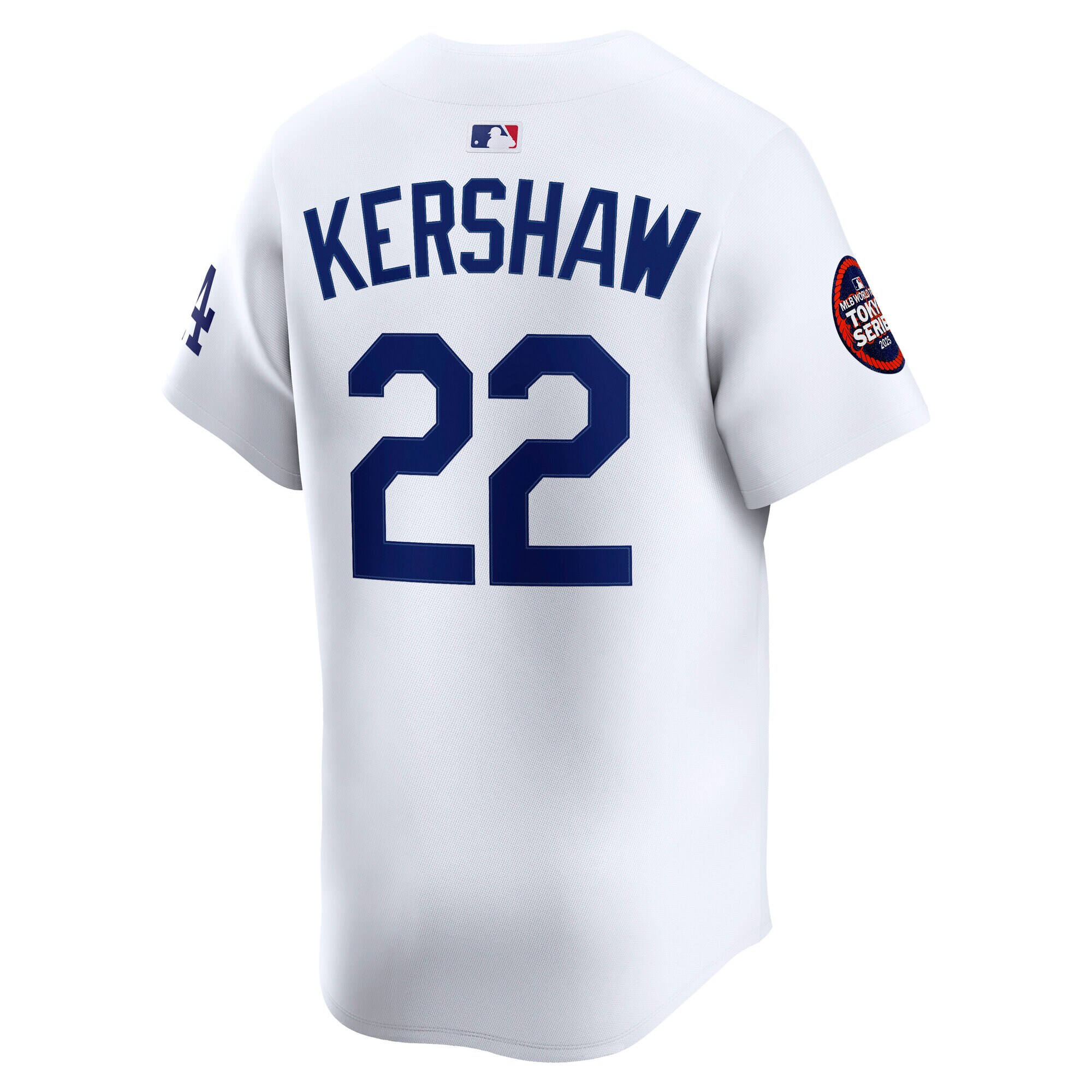 Los Angeles Dodgers Clayton Kershaw White 2025 World Tour: Tokyo Series Home Limited Player MLB Jersey Men's