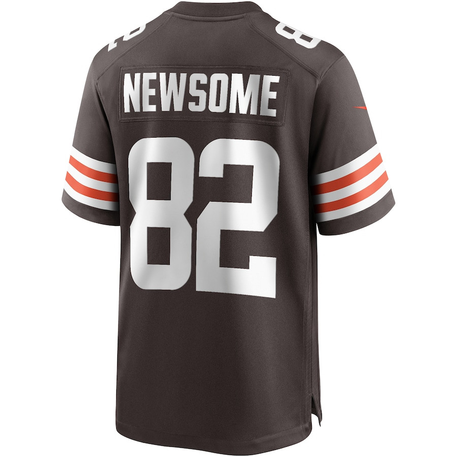 Ozzie Newsome 82 Cleveland Browns Game Retired Brown NFL Jersey Men's