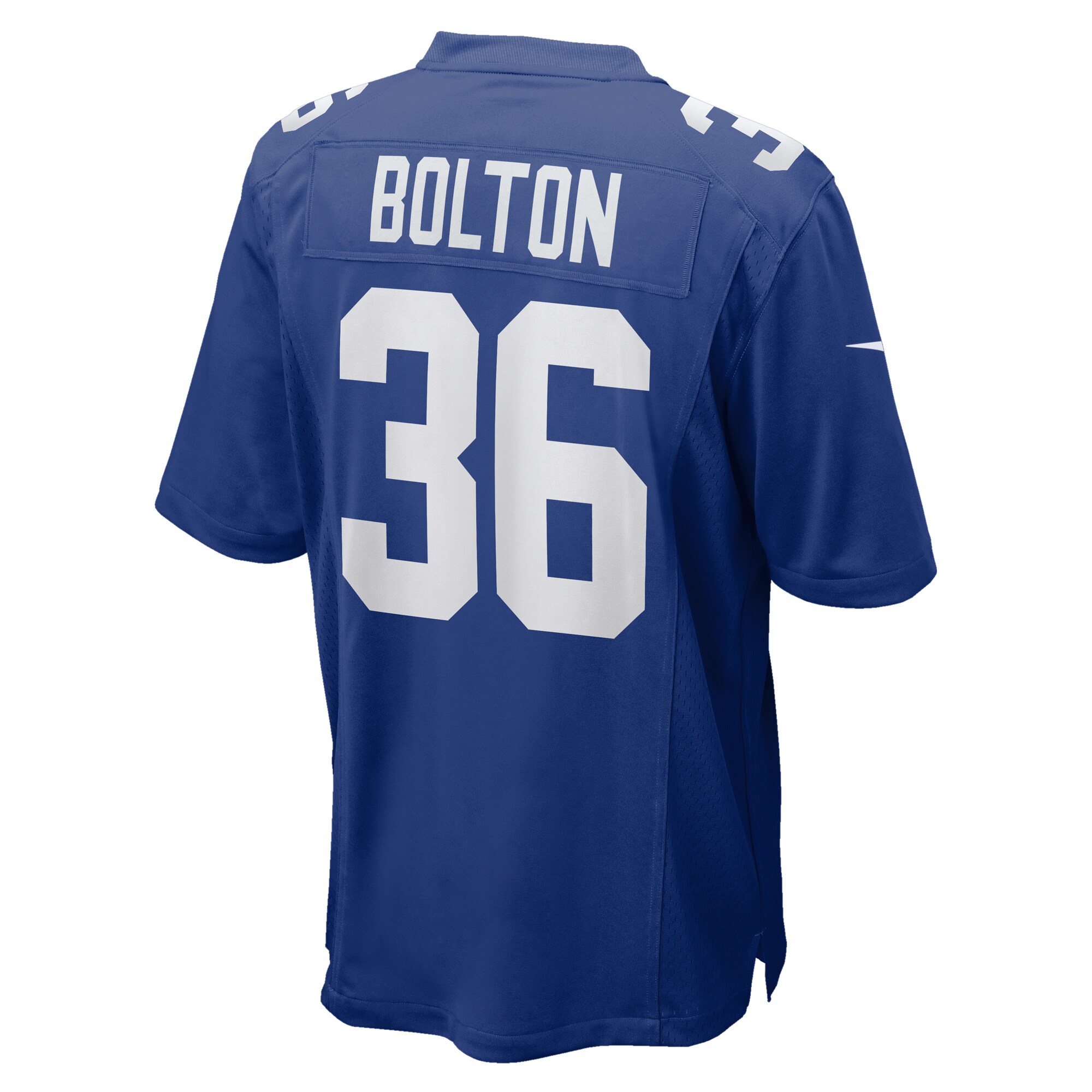 New York Giants Curtis Bolton Royal Team Game NFL Jersey Men's