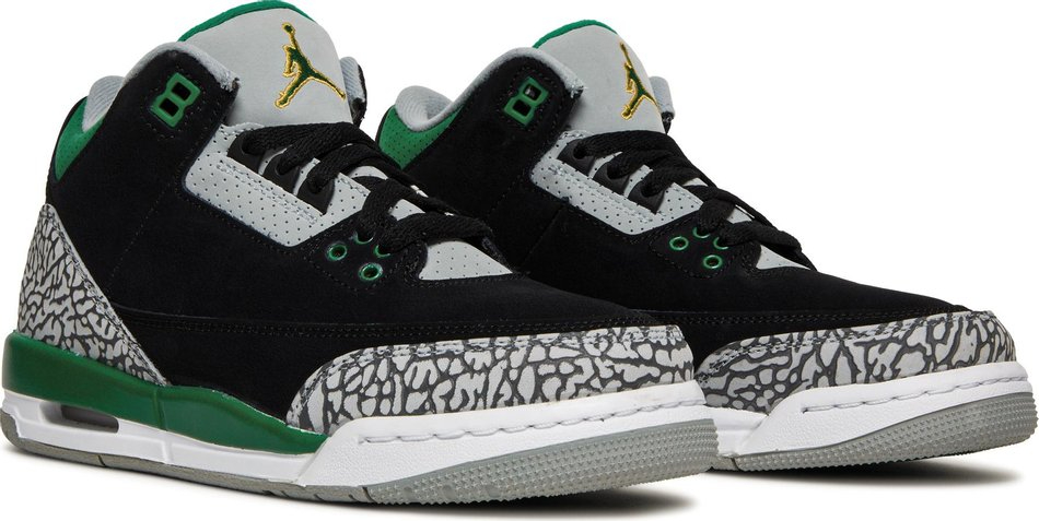 Air Jordan 3 Retro GS Pine Green 398614-030