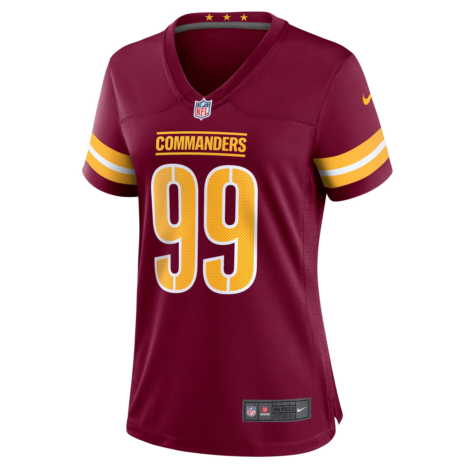 Washington Commanders Chase Young Burgundy Player NFL Jersey Women's
