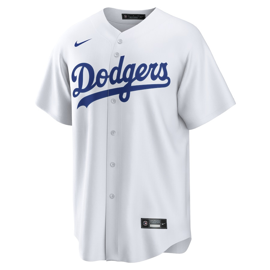 Tanner Scott 66 Los Angeles Dodgers Home White MLB Jersey Men's