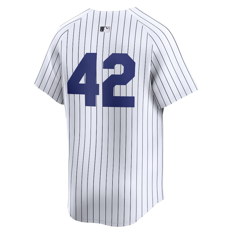 New York Yankees 2024 Jackie Robinson Day Home Limited White MLB Jersey Men's