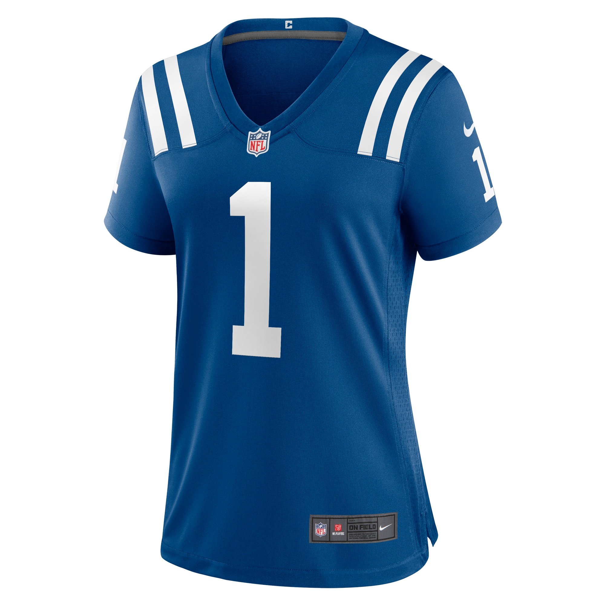 Indianapolis Colts Number 1 Mom Royal Game NFL Jersey Women's