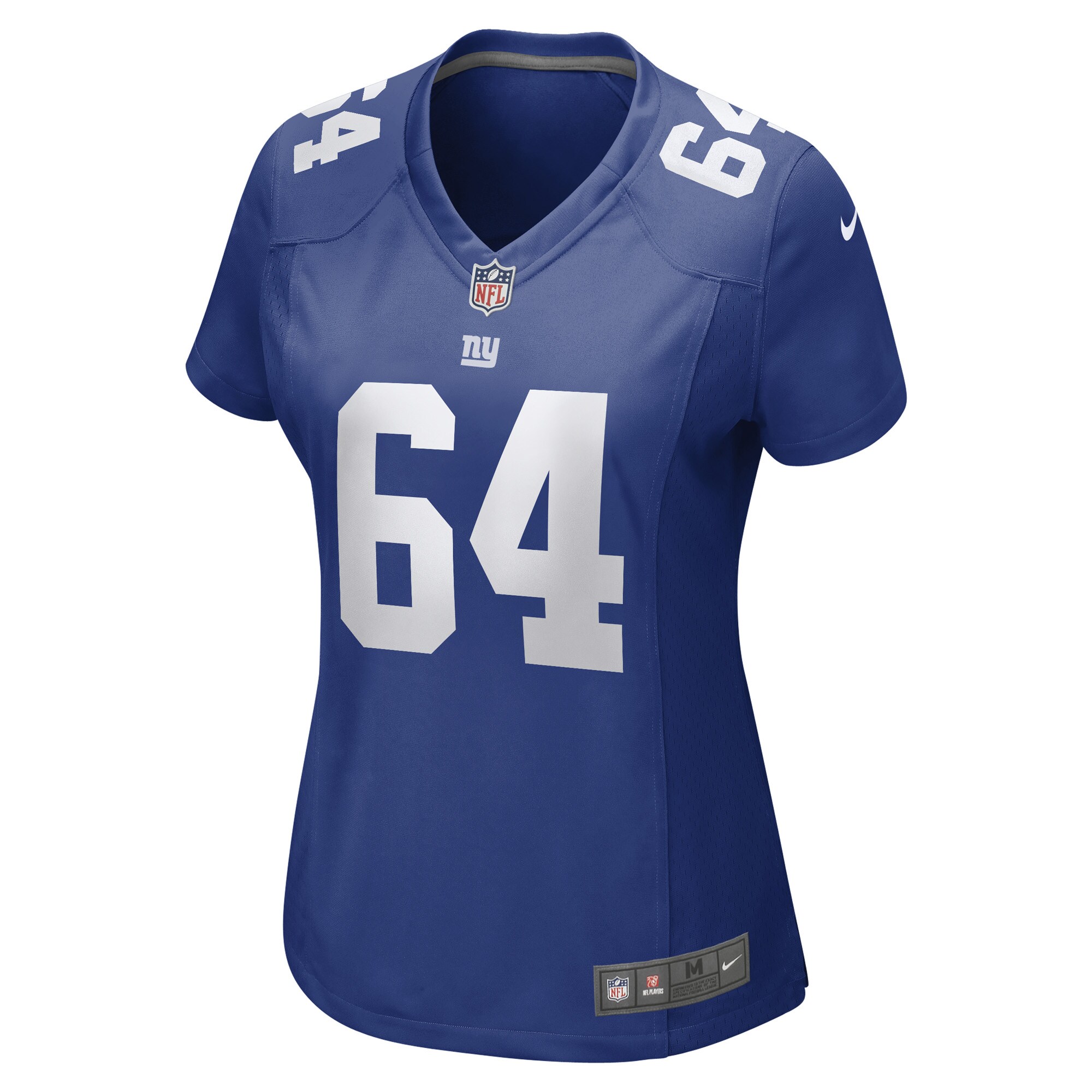 New York Giants Mark Glowinski Royal Game Player NFL Jersey Women's