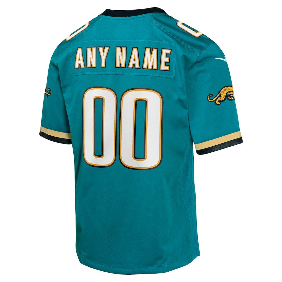 Jacksonville Jaguars Prowler Throwback Player Game Custom Teal NFL Jersey Youth