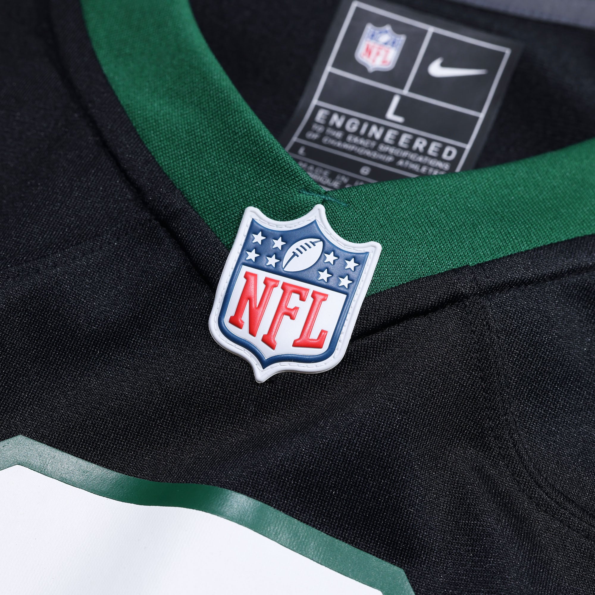 New York Jets Garrett Wilson Legacy Black Alternate Game NFL Jersey Men's