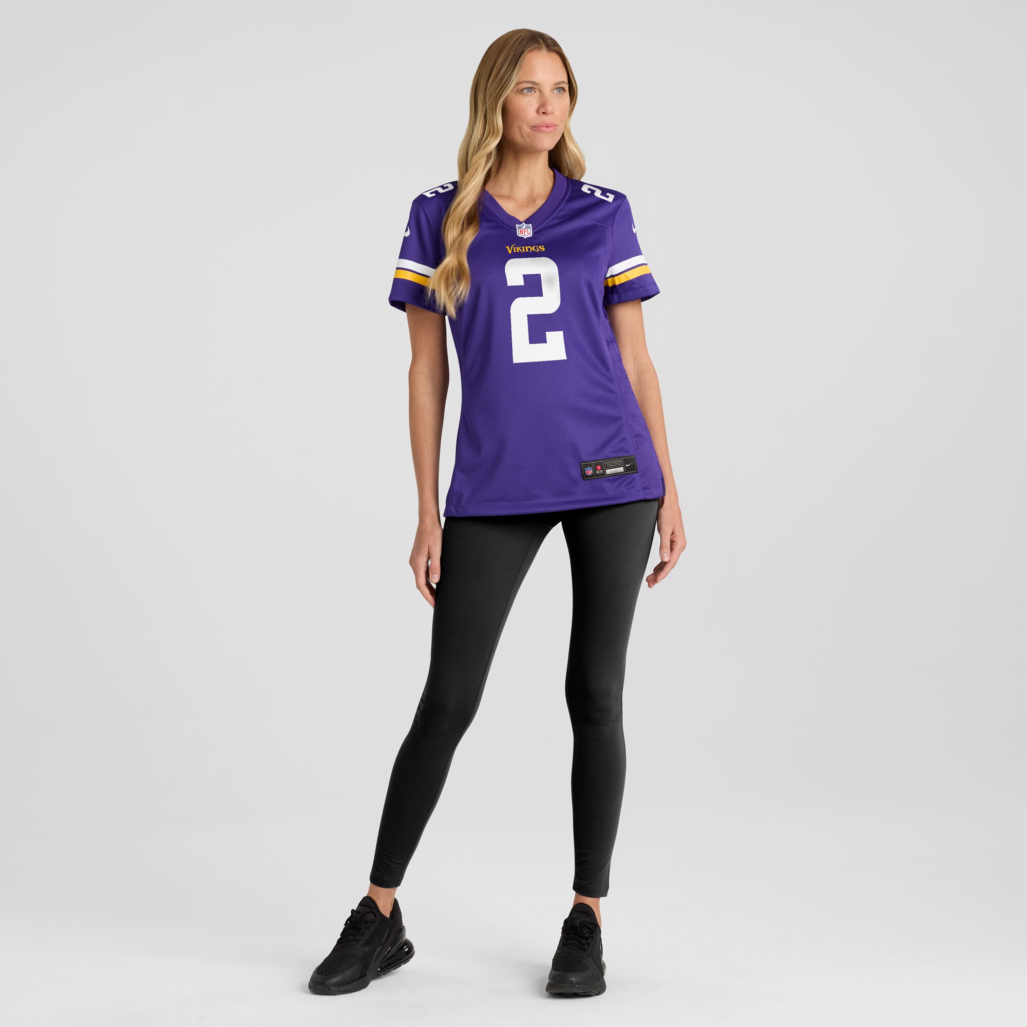 Minnesota Vikings Stephon Gilmore Purple Game NFL Jersey Women's