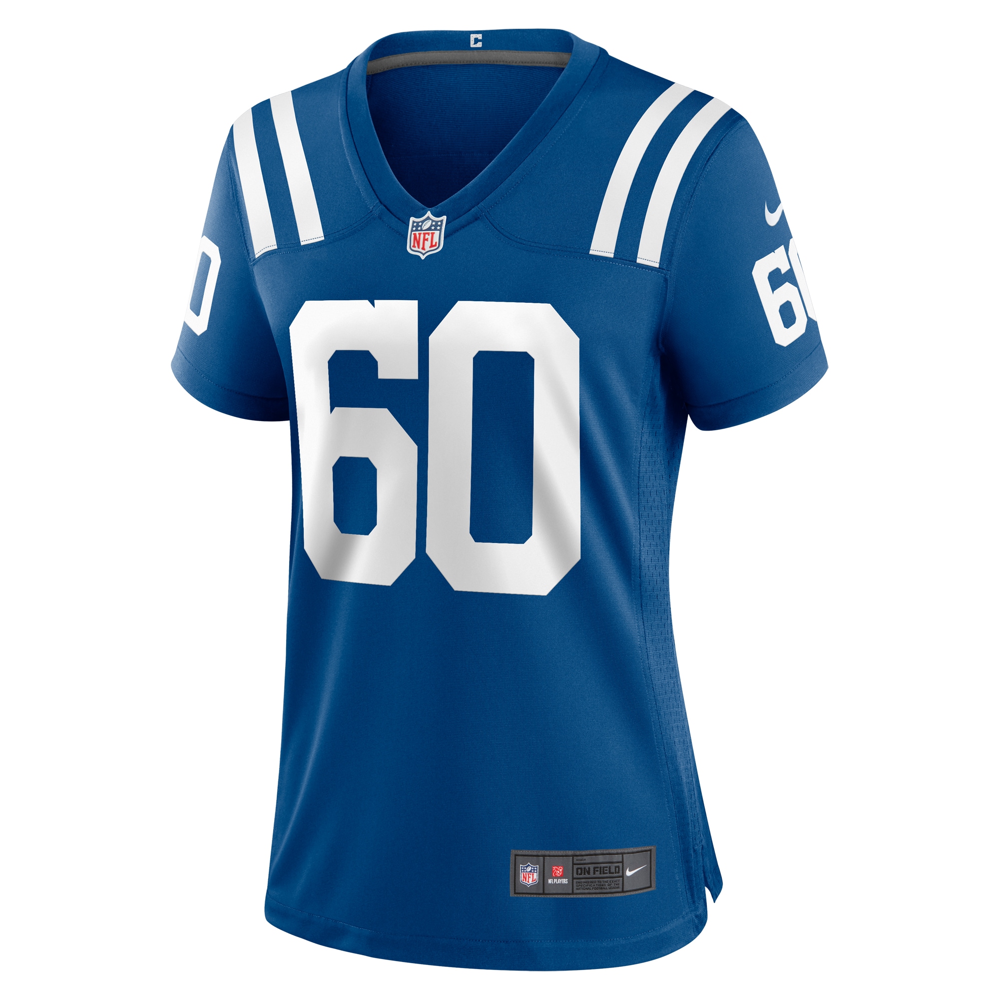 Indianapolis Colts Tanor Bortolini Royal Game NFL Jersey Women's