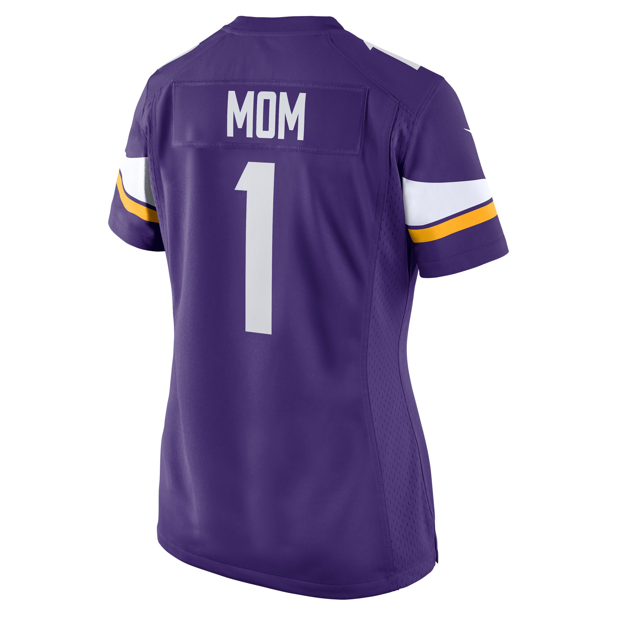Minnesota Vikings Number 1 Mom Purple Game NFL Jersey Women's