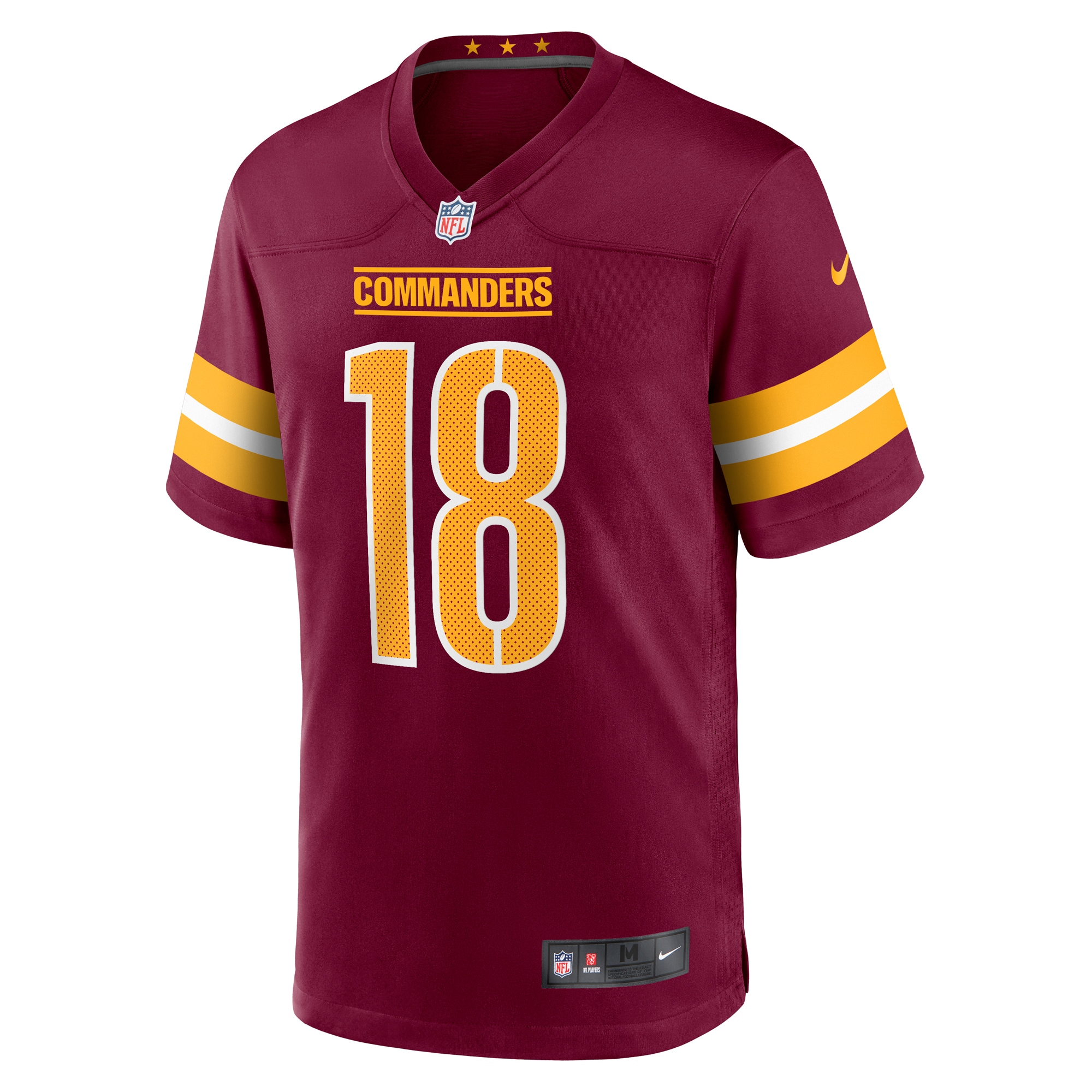 Washington Commanders Marcus Mariota Burgundy Game NFL Jersey Men's