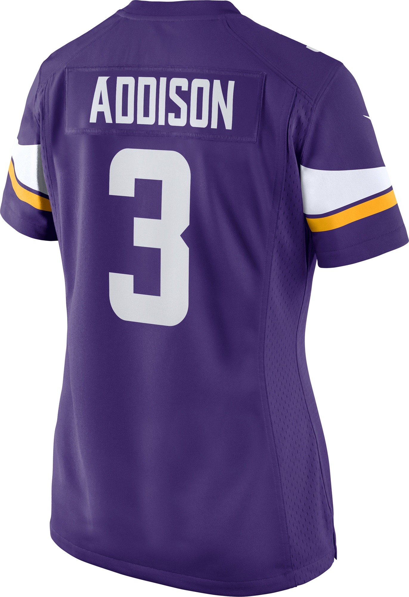 Minnesota Vikings Addison Purple Team Game NFL Jersey Women's