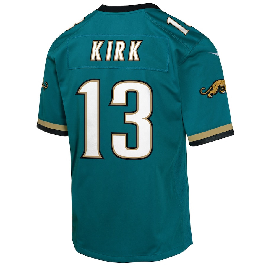 Christian Kirk 13 Jacksonville Jaguars Prowler Throwback Player Game Teal NFL Jersey Youth
