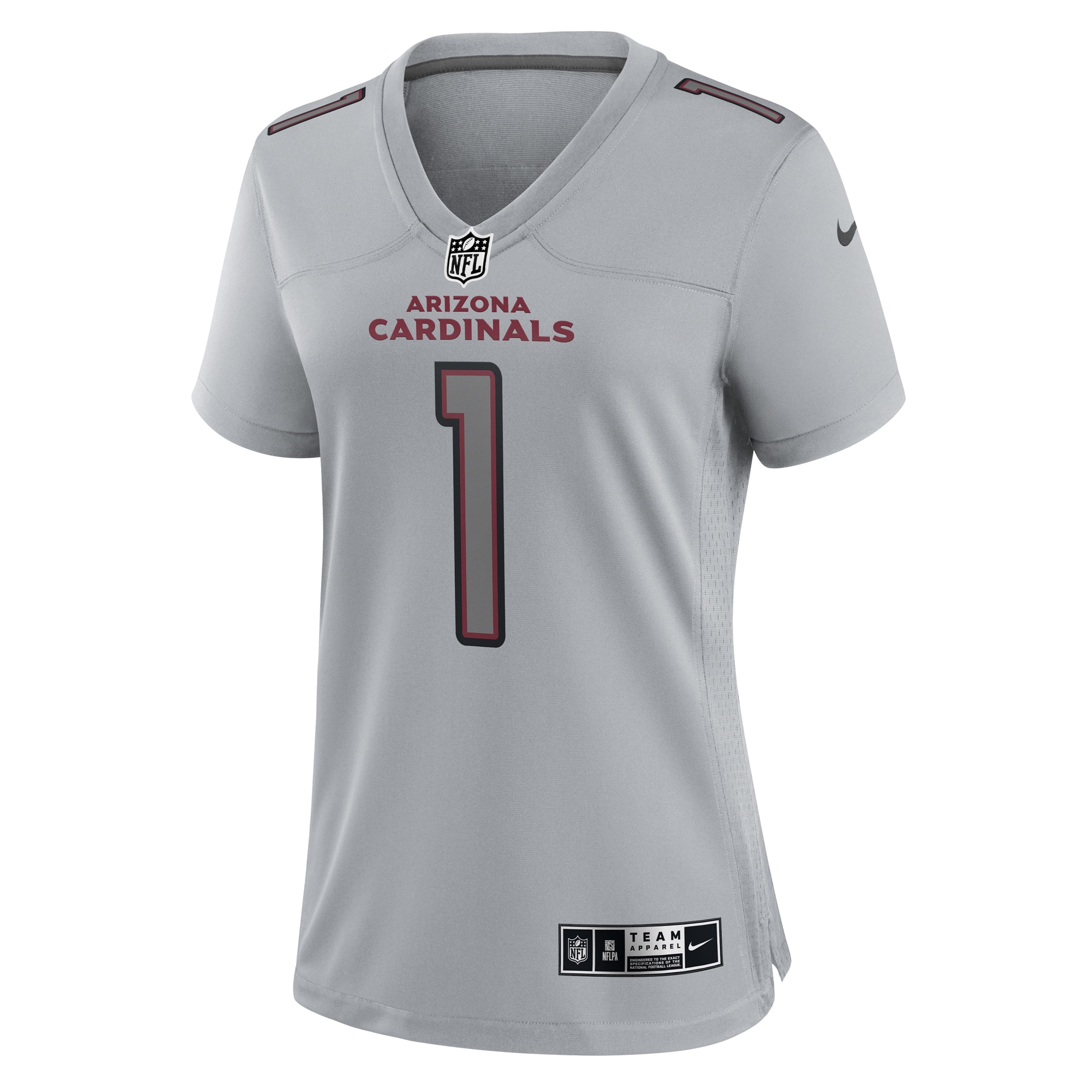 Arizona Cardinals Kyler Murray Gray Atmosphere Fashion Game NFL Jersey Women's