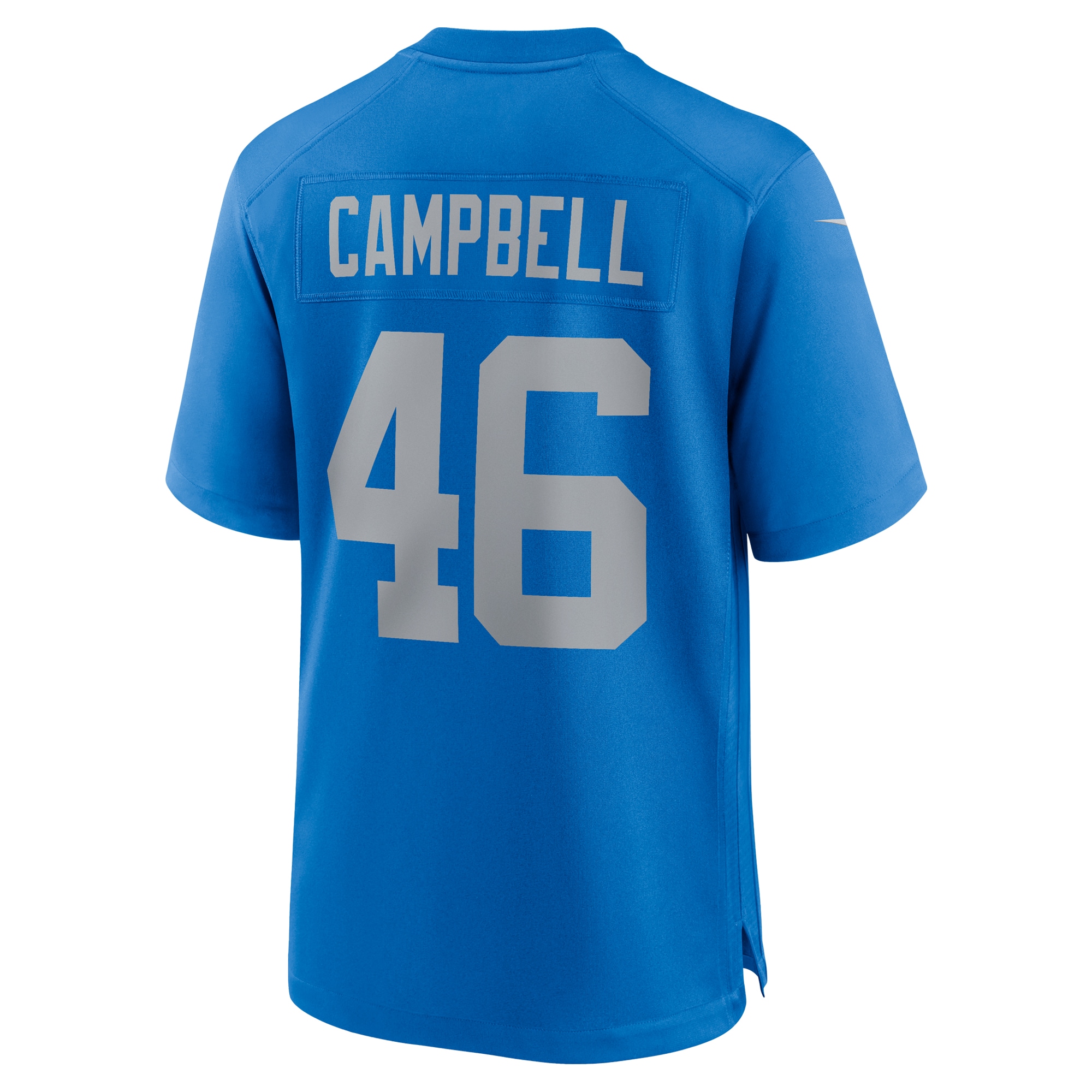 Detroit Lions Jack Campbell Blue Alternate Game NFL Jersey Men's