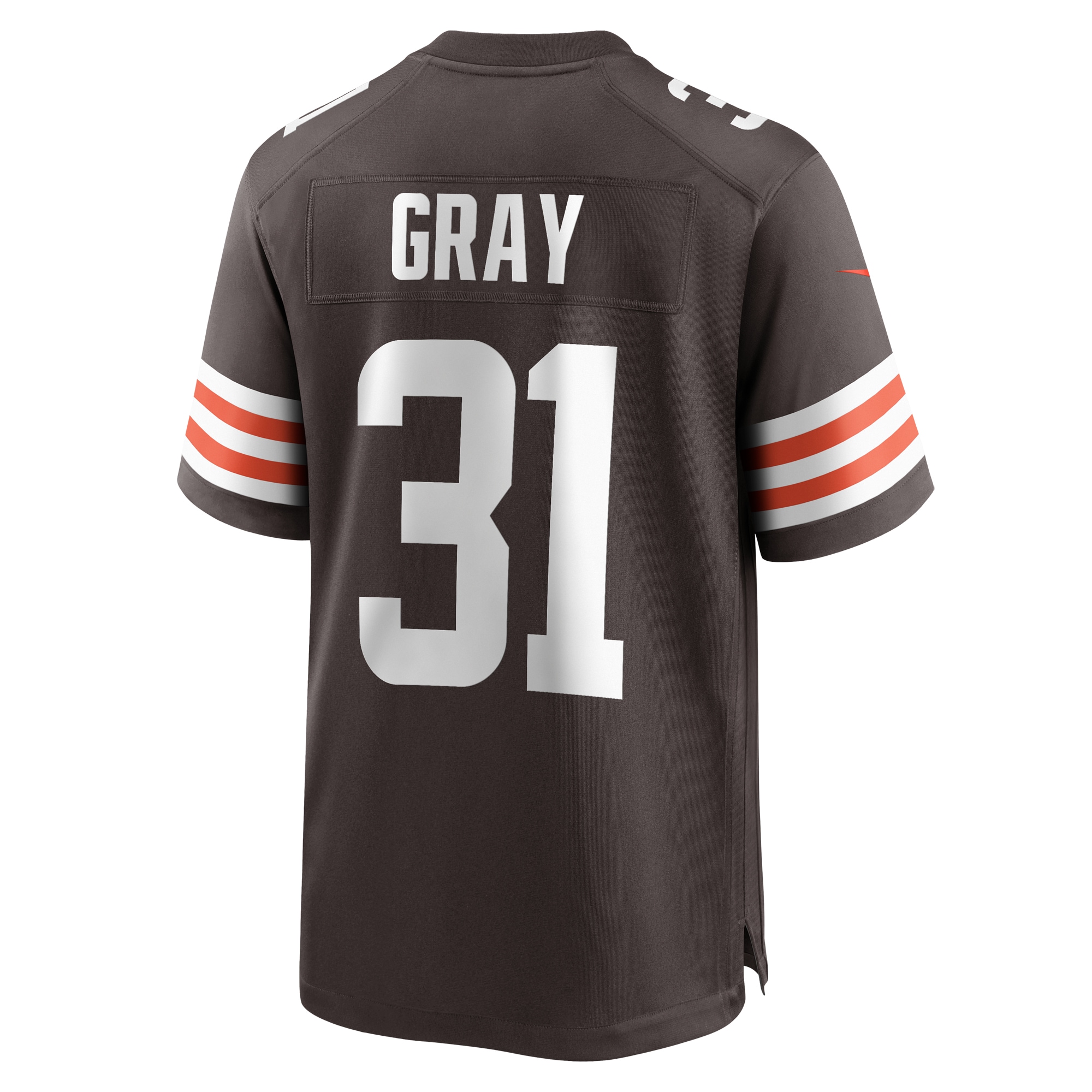 Cleveland Browns Vincent Gray Brown Team Game NFL Jersey Men's